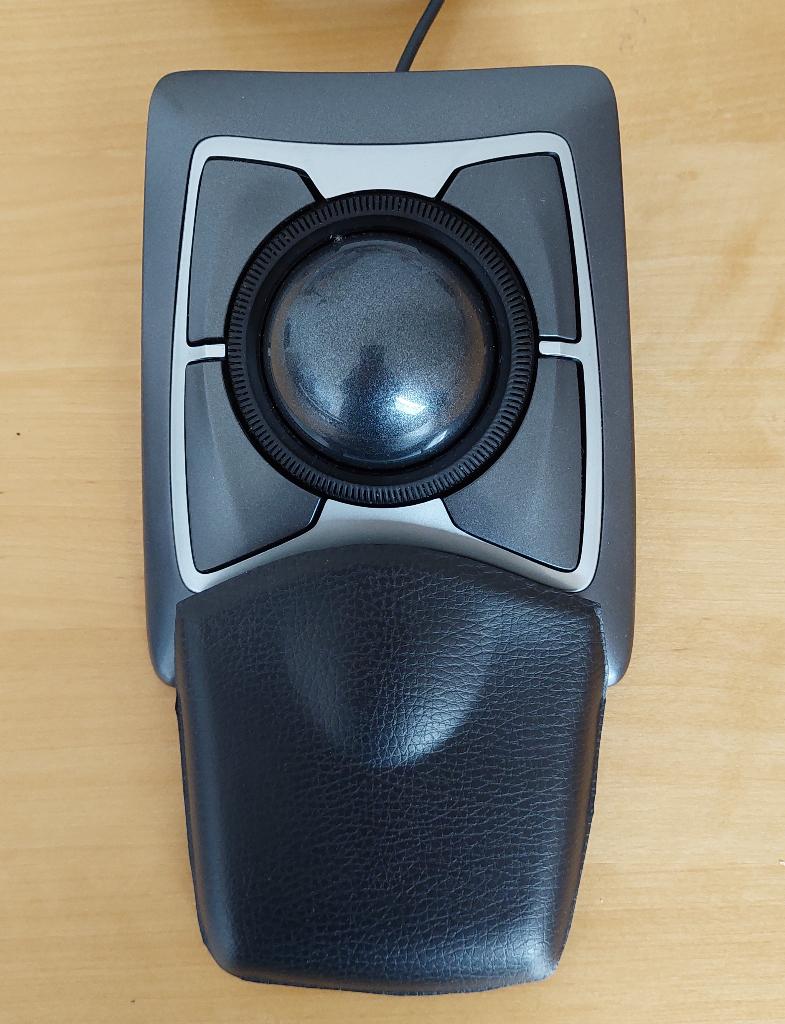 Kensington Optische Expert Mouse Trackball, Computers en Software, Muizen, Zo goed als nieuw, Overige typen, Linkshandig, Rechtshandig