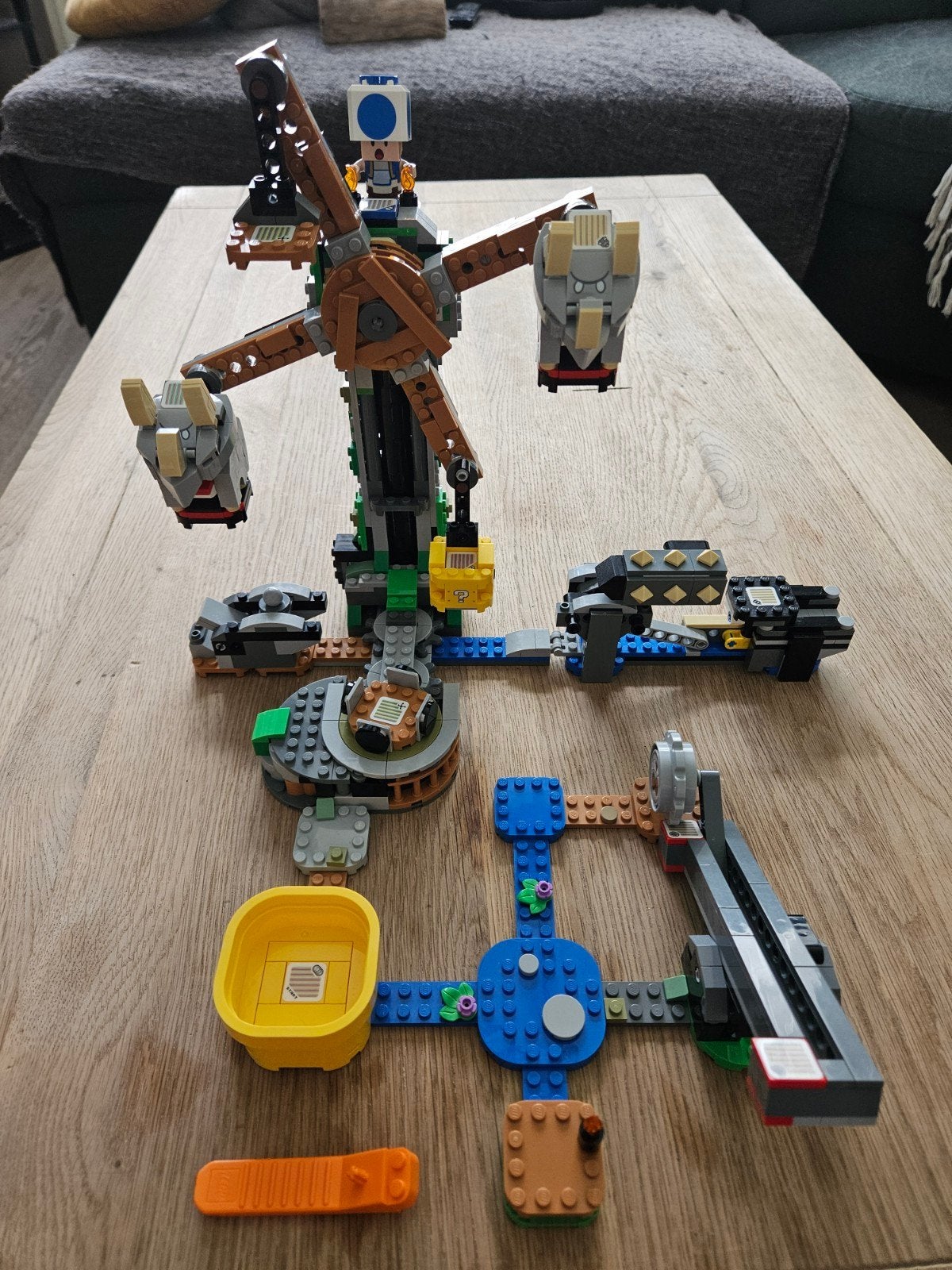 LEGO Super Mario 71390 Uitbreidingsset: Ruzie met Reznors, Overige thema's, Lego, Ophalen of Verzenden, Zo goed als nieuw