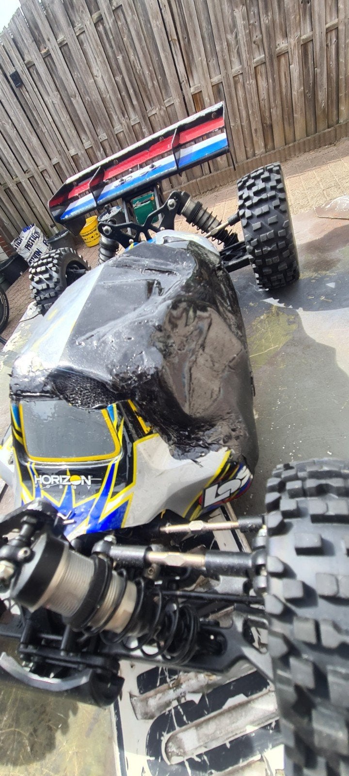 Losi 8ight  hobbywing 6s  zgan  (kan rtr compleet), Hobby en Vrije tijd, Auto offroad, Zo goed als nieuw, RTR (Ready to Run), Schaal 1:8
