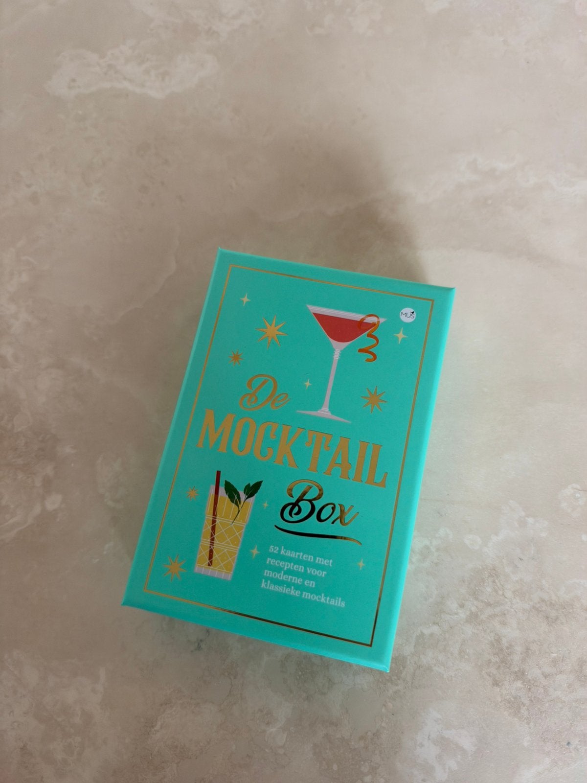De mocktailbox + shaker, Ophalen of Verzenden, Zo goed als nieuw, Mode algemeen