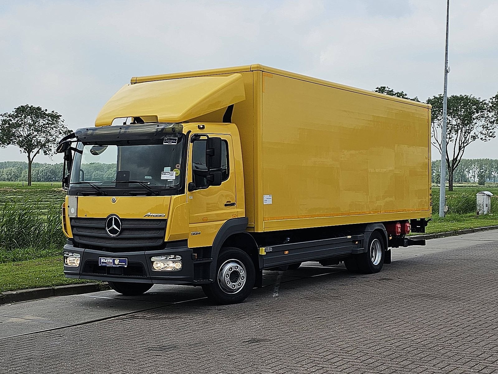 MERCEDES-BENZ ATEGO 1224 adr at airco lift, Automaat, 238 pk, Euro 6, Bedrijf
