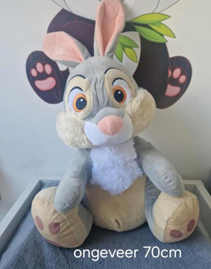 Grote Knuffel Konijn Stampertje - 70cm, Ophalen of Verzenden