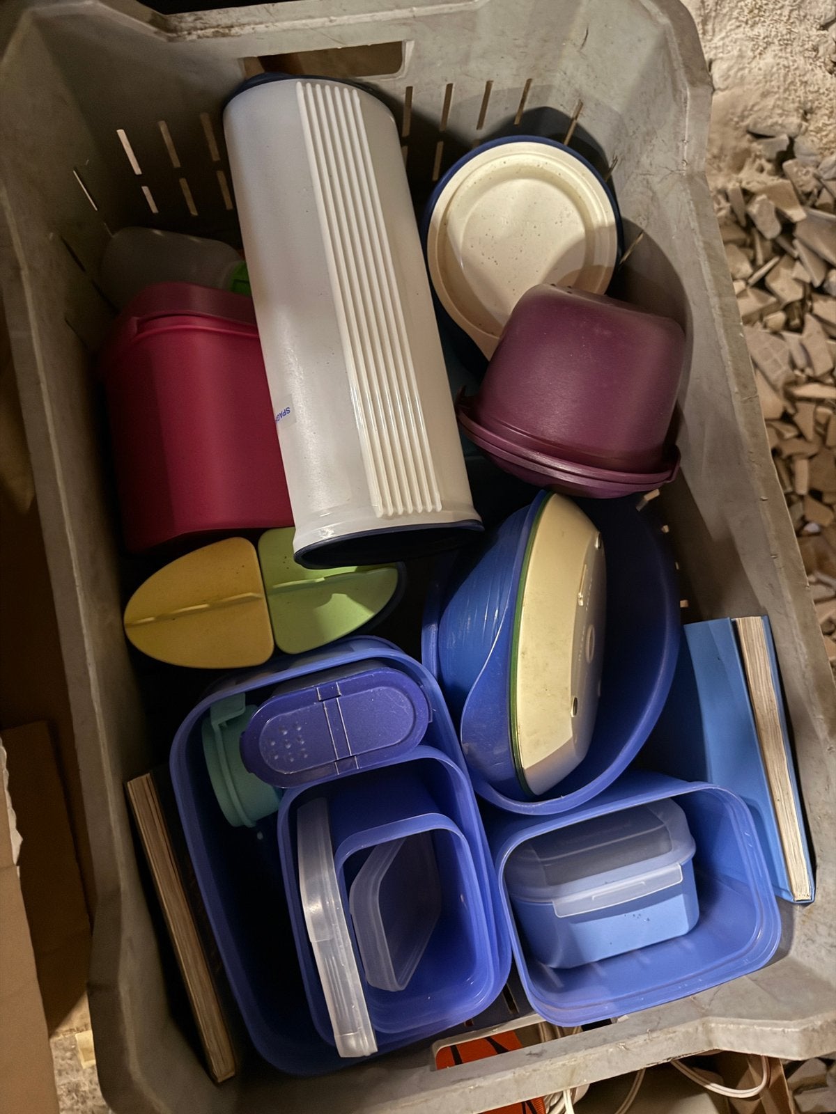 Partij tupperware vaste prijs, Ophalen, Zo goed als nieuw, Overige typen