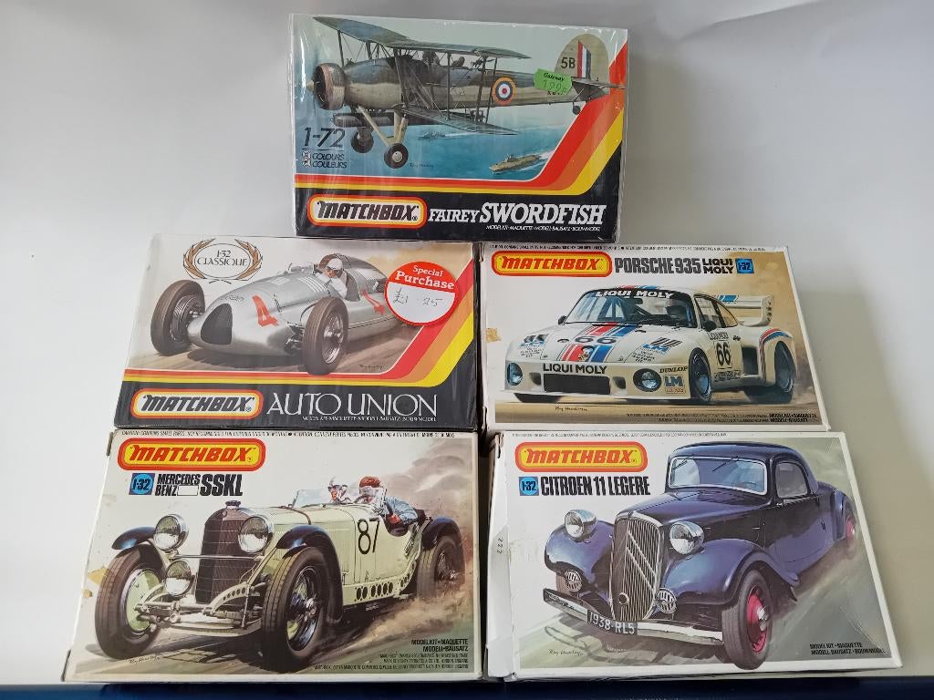 Vintage Matchbox bouwsets, 1:50 of kleiner, Auto, Zo goed als nieuw, Ophalen