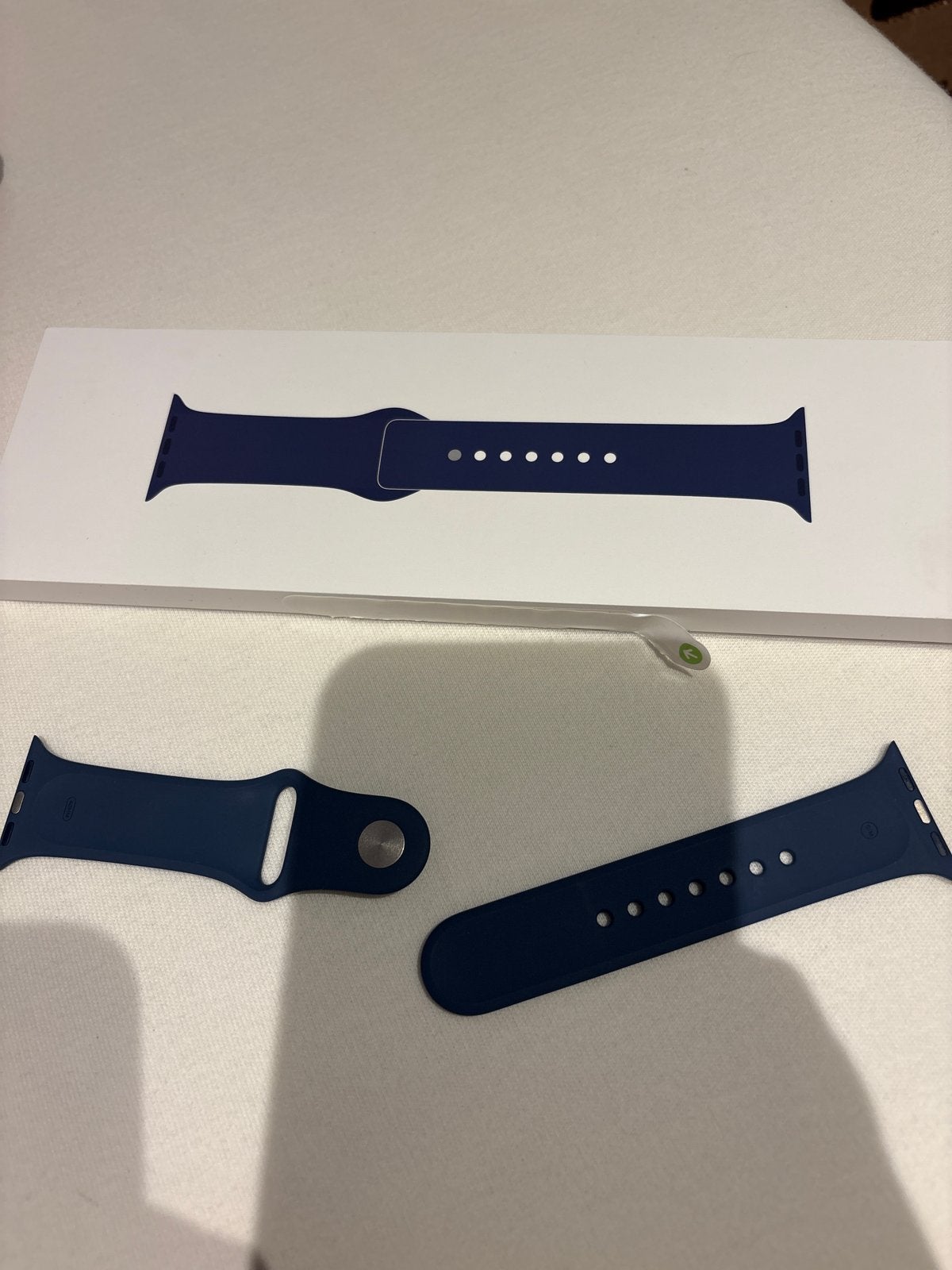 Apple Watch Sport Band 40mm S/M - Nieuwstaat, Ophalen of Verzenden, Nieuw, Blauw, IOS
