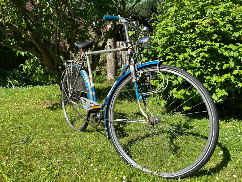 Vintage Ludo Touriste Fiets - Jaren '60, 55 tot 59 cm, Ophalen of Verzenden, Velgrem, Jaren '60 of nieuwer