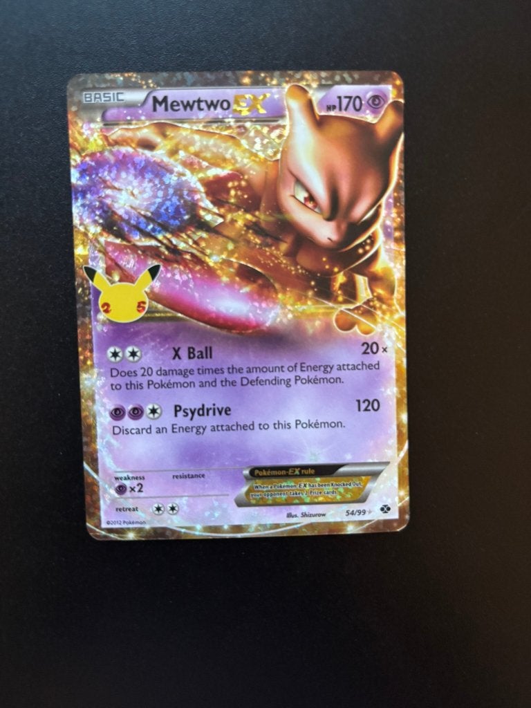 Mewtwo EX (CEL NXD 54), Ophalen of Verzenden, Zo goed als nieuw