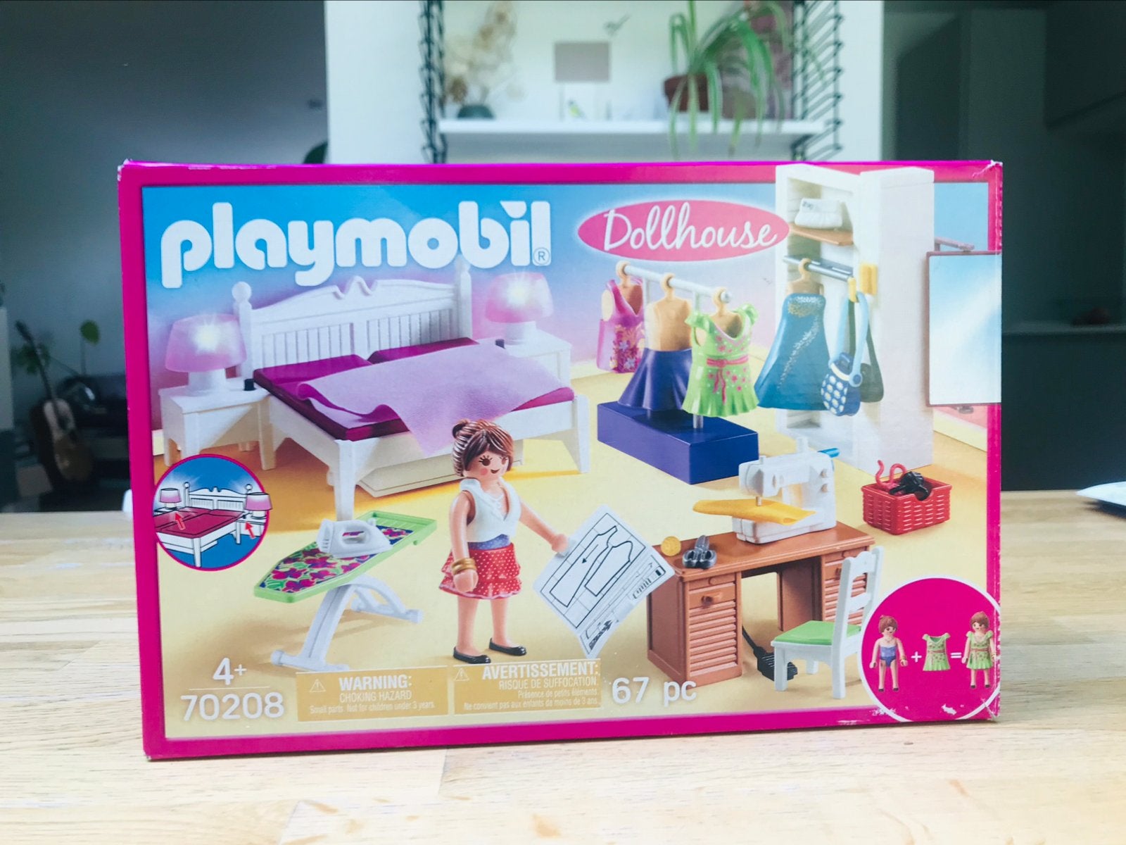 Playmobil House slaapkamer 70208, Complete set, Overige typen, Ophalen of Verzenden, Zo goed als nieuw