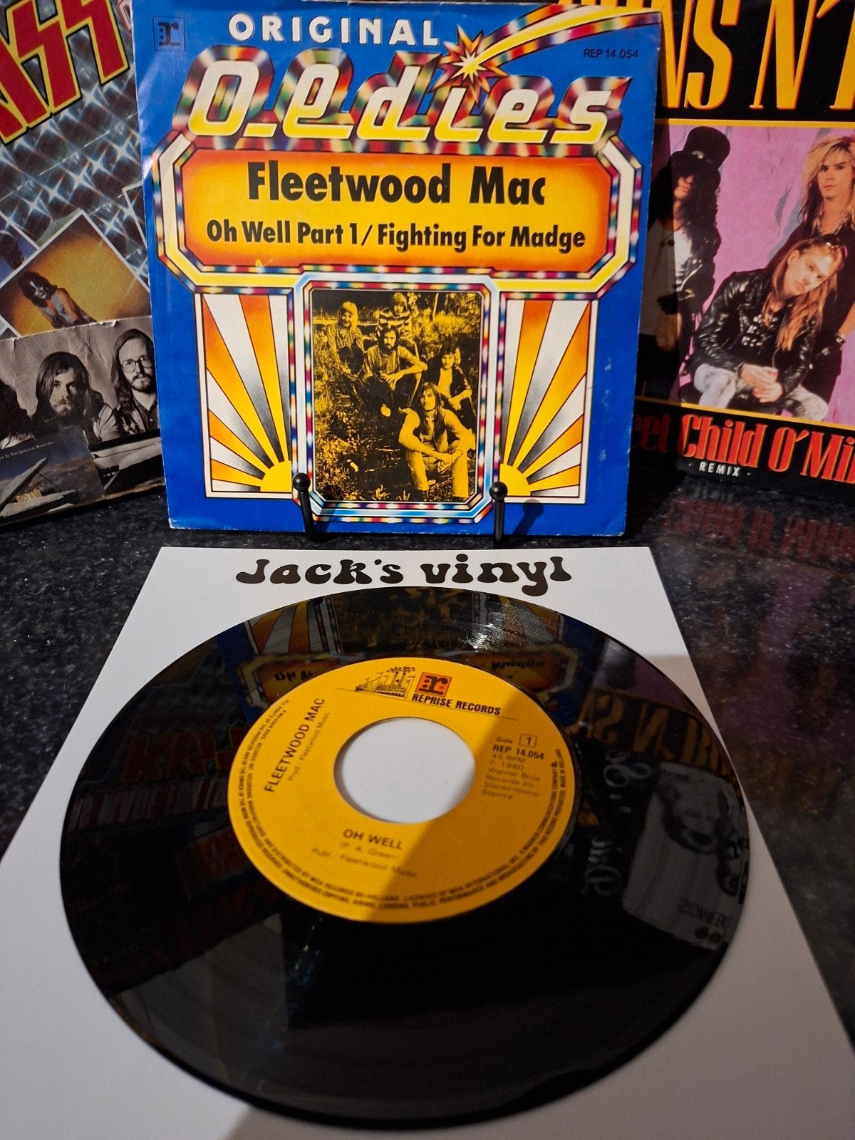 Fleetwood Mac - Oh Well Part 1 / Fighting For Madge 1980, 7 inch, Ophalen of Verzenden, Overige typen, Fotohoes