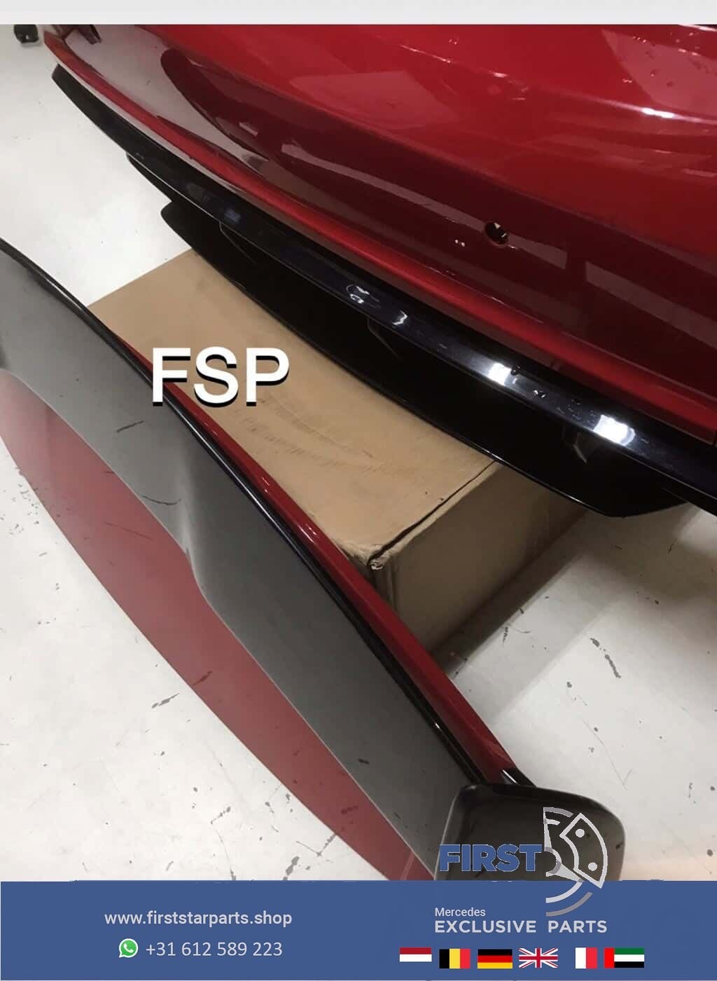 W176 A45 AMG Aero Dakspoiler + Achterbumper Facelift 2012-20, Ophalen of Verzenden, -, -, -