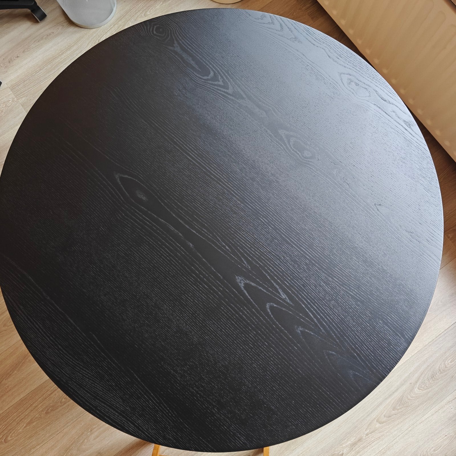 Ikea Lisabo ronde tafel in perfecte staat, Rond, Ophalen of Verzenden, Zo goed als nieuw, Modern