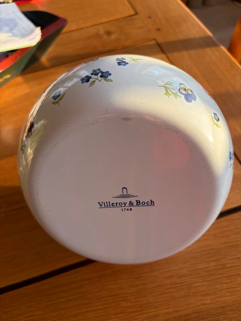Fluitketel Villeroy & Boch Petit Fleur, Huis en Inrichting, Gebruikt, Metaal, Meerkleurig, Overige merken