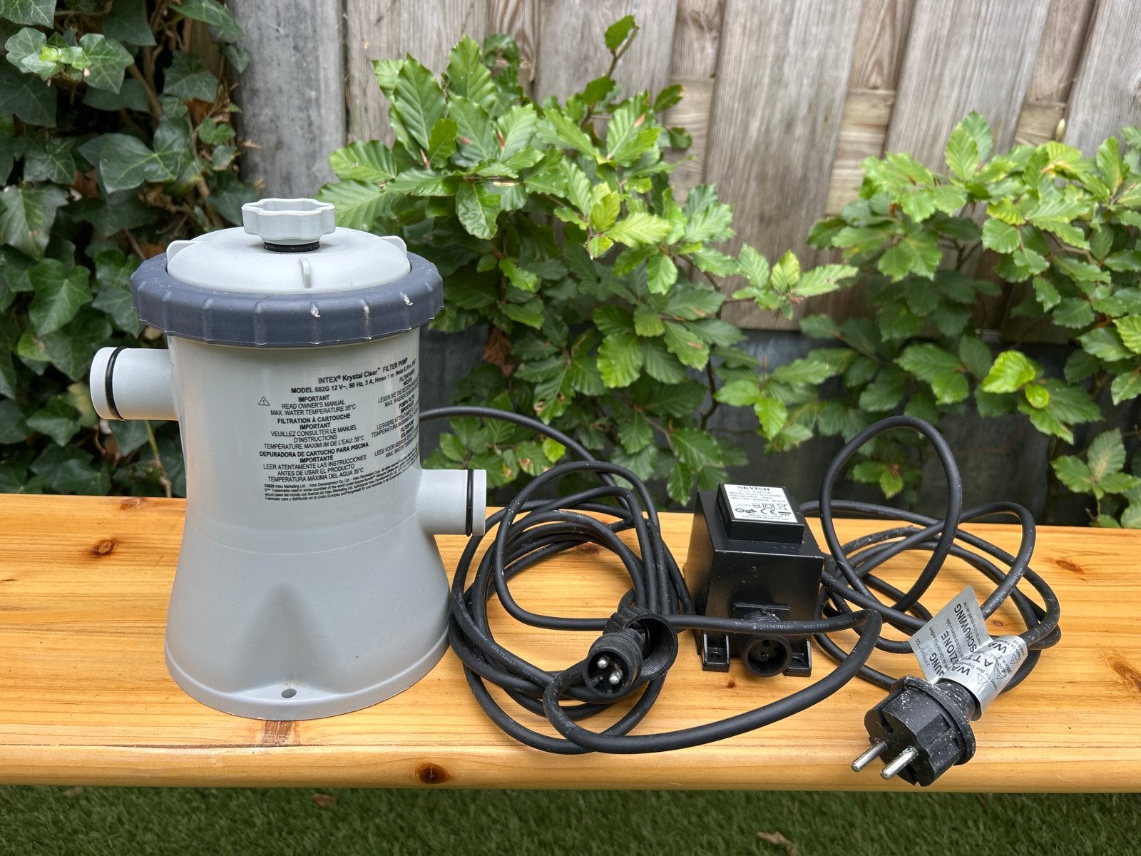 Intex Krystal Clear filterpomp voor zwembad, Tuin en Terras, Zwembad-toebehoren, Ophalen, Gebruikt, Zwembadpomp