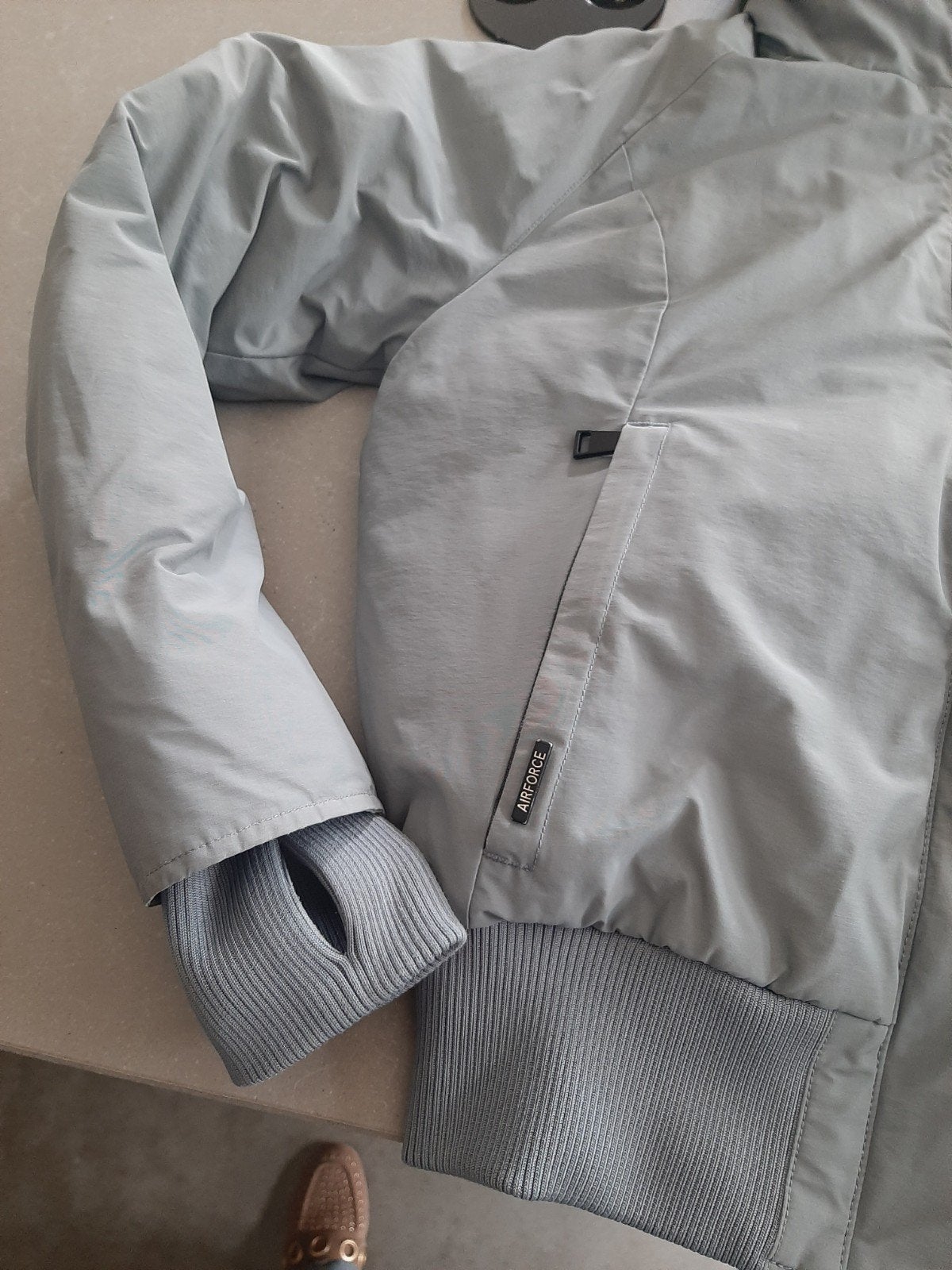 Airforce winterjas meiden 14y blauw grijs, Airforce, Blauw, Ophalen of Verzenden, Maat 34 (XS) of kleiner