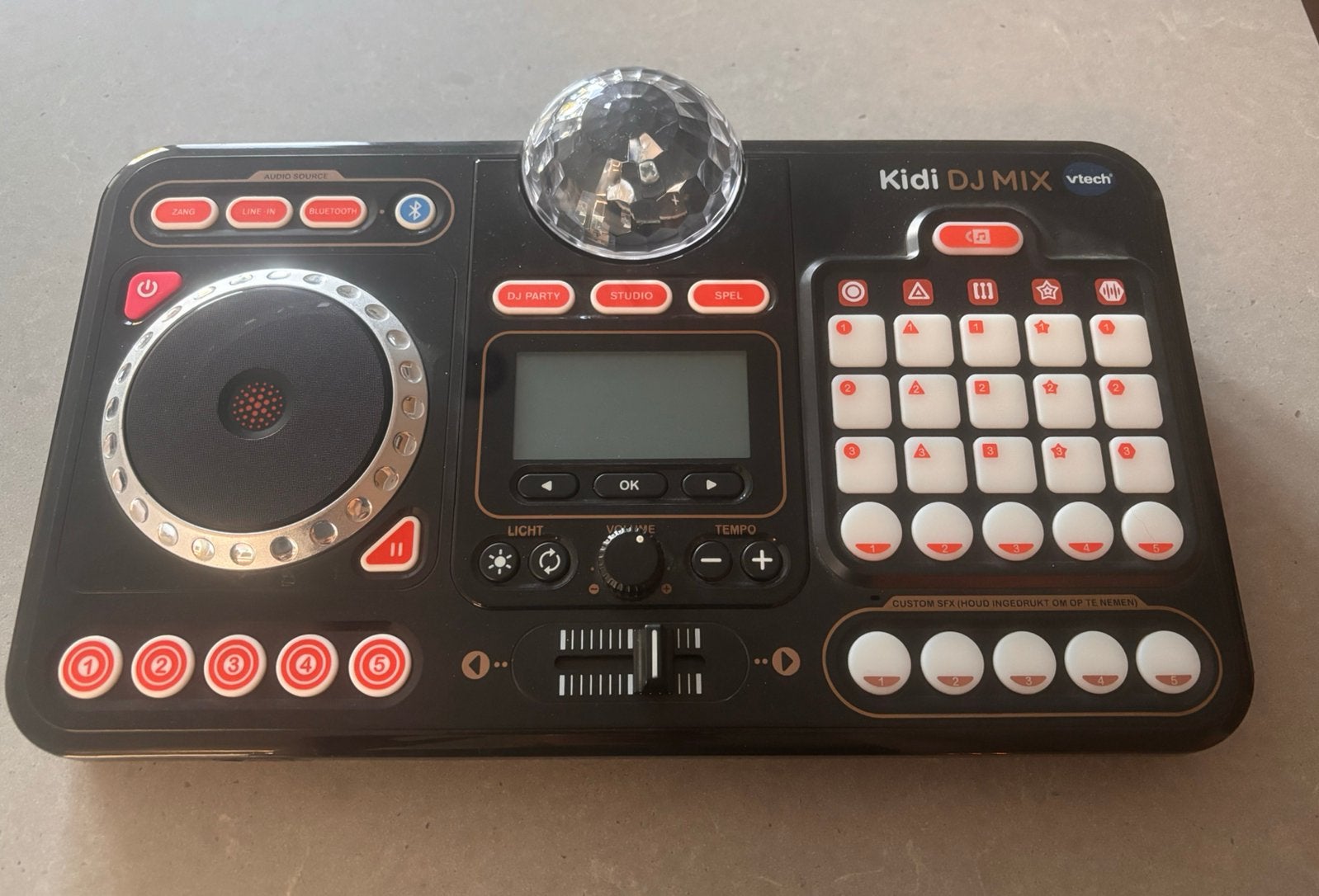 VTech Kids DJ Mix Draaitafel, Kinderen en Baby's, Speelgoed | Vtech, Ophalen of Verzenden, Zo goed als nieuw, 4 tot 6 jaar