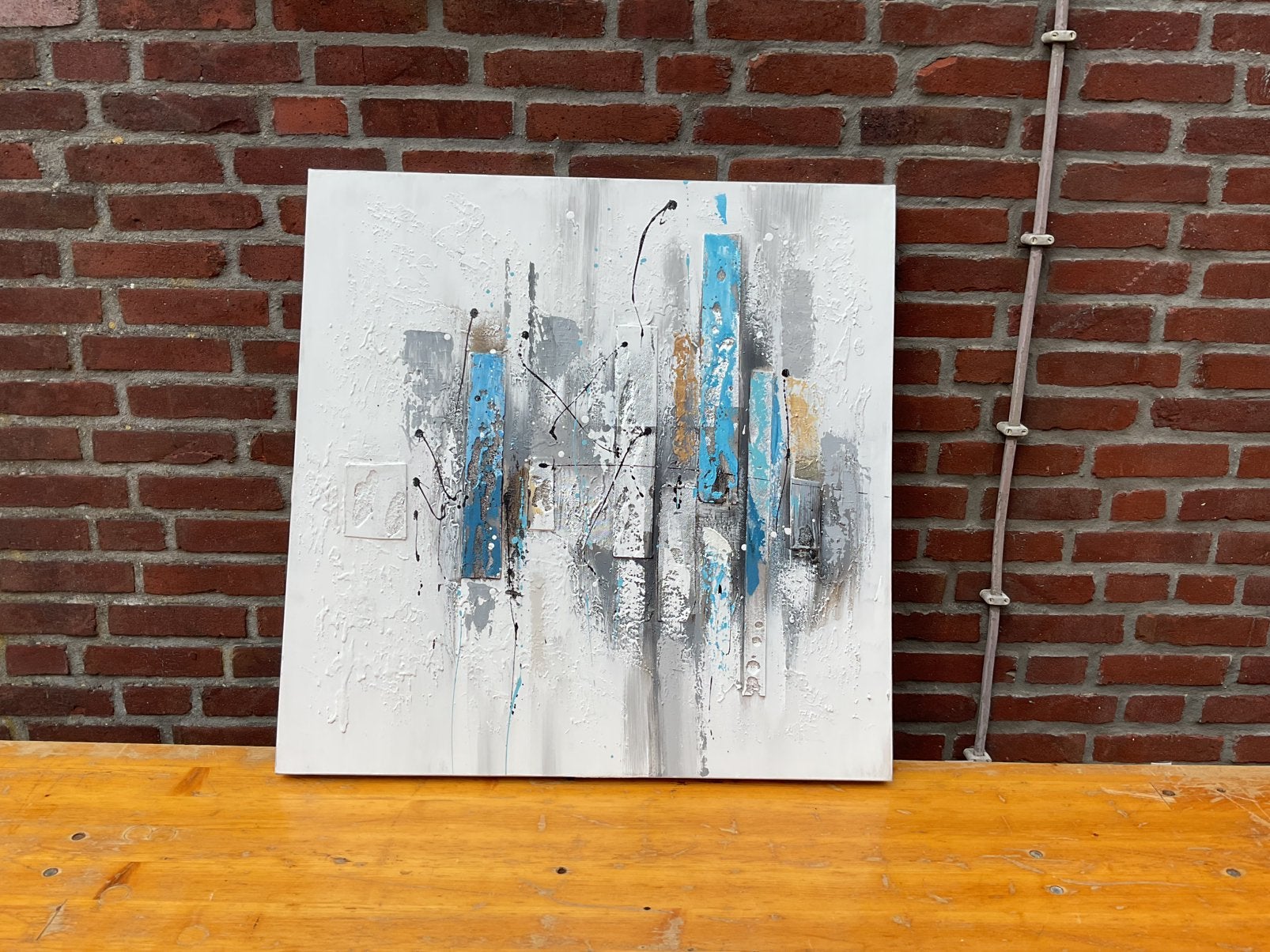 Mooi schilderij te koop, Ophalen
