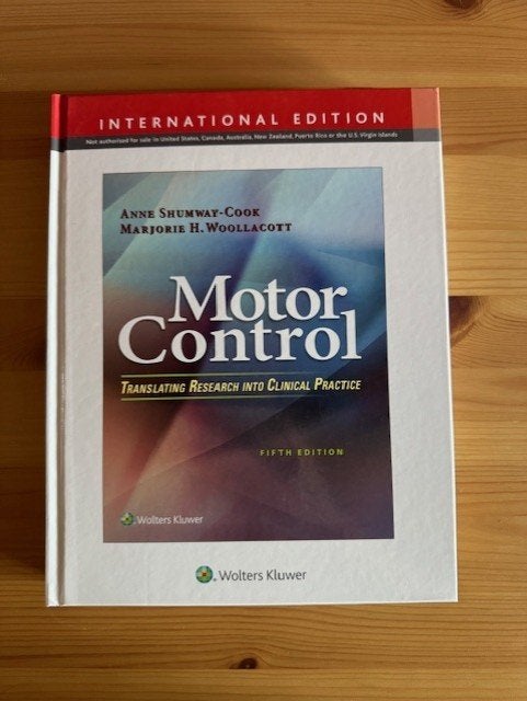 Studieboek: Motor Control, Shumway-Cook, Boeken, Ophalen of Verzenden, Beta, Nieuw, HBO