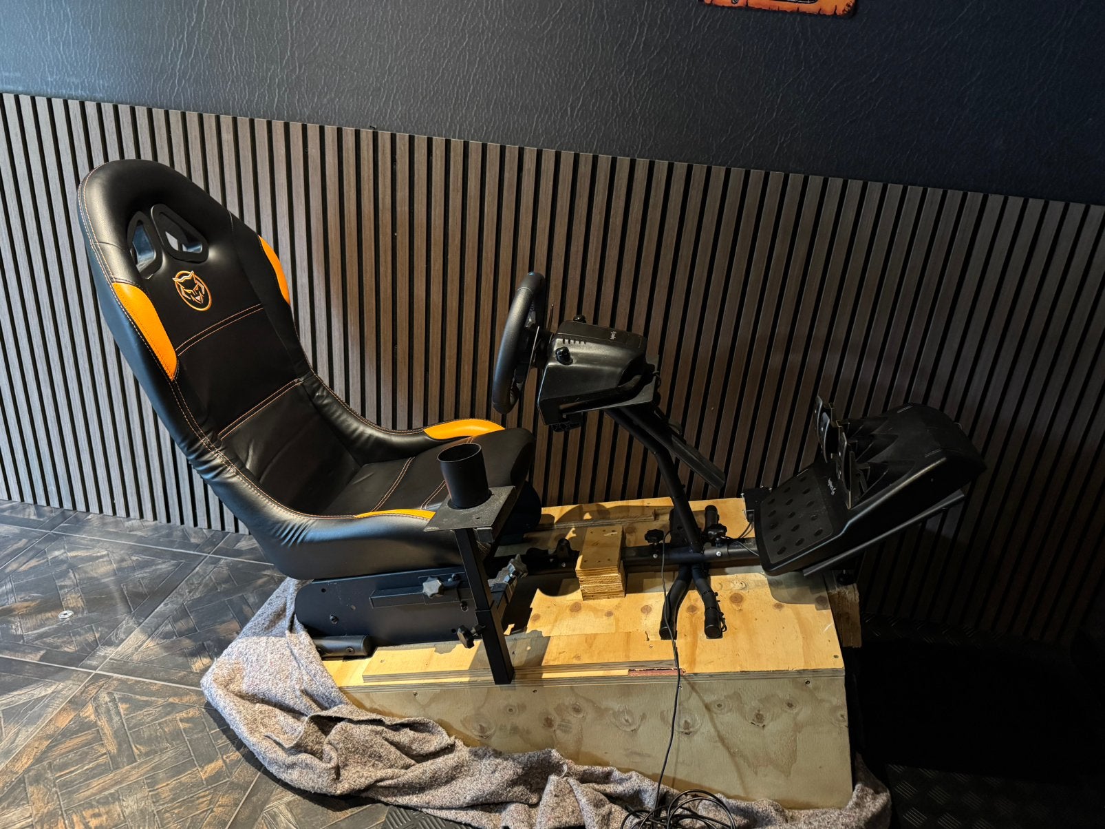Playseat racestoel excl. stuur en pedalen, Ophalen, 1 speler, Racen en Vliegen, Zo goed als nieuw