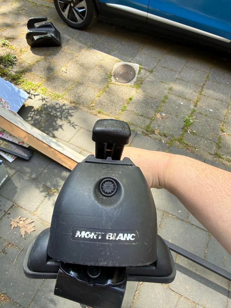 Mont Blanc Dakdragers voor Auto, Auto diversen, Dakdragers, Gebruikt, Ophalen