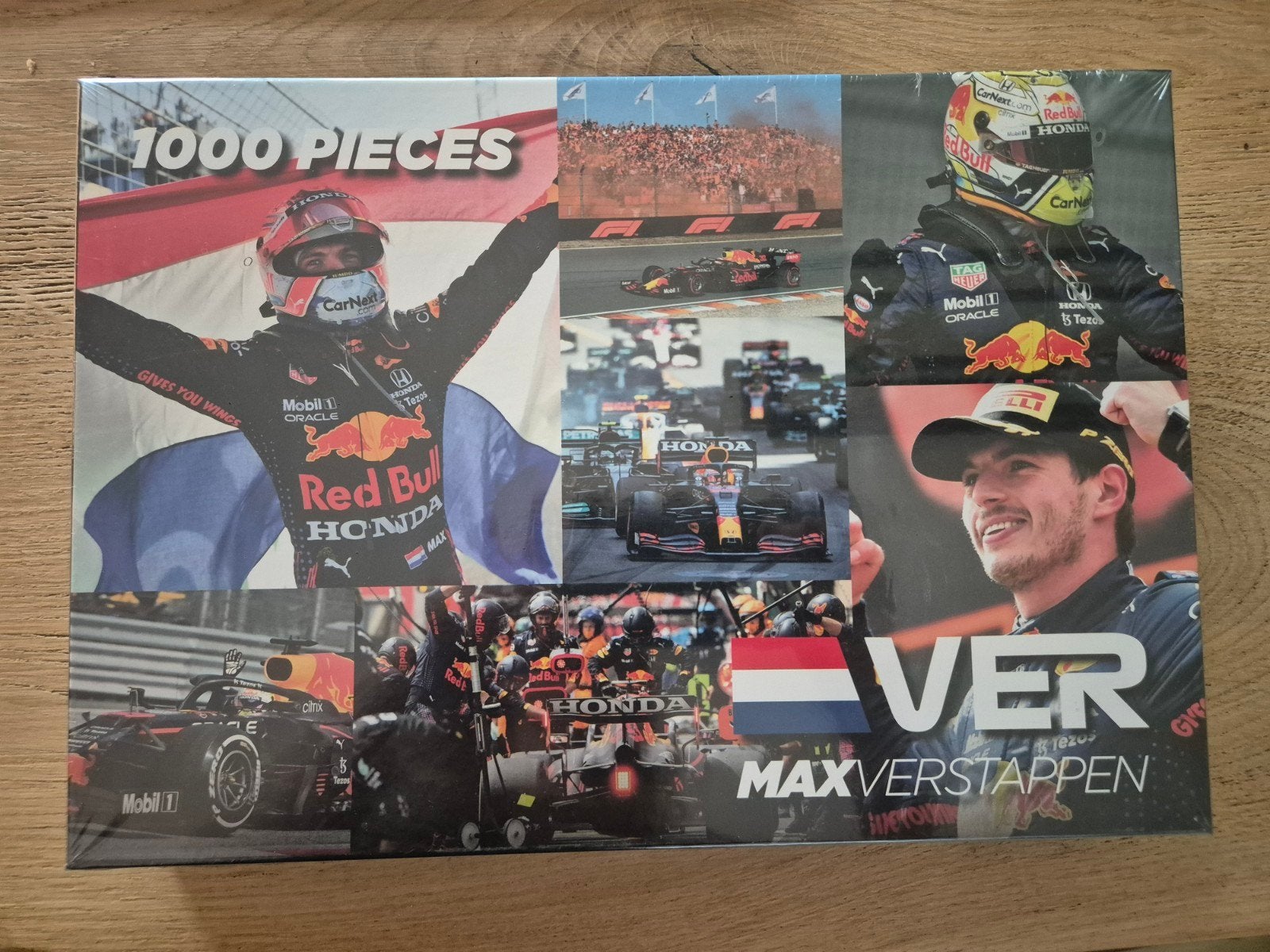 Max Verstappen Puzzel 1000 Stukjes Formule 1, Ophalen of Verzenden, Meer dan 50 stukjes, Nieuw, 6 jaar of ouder