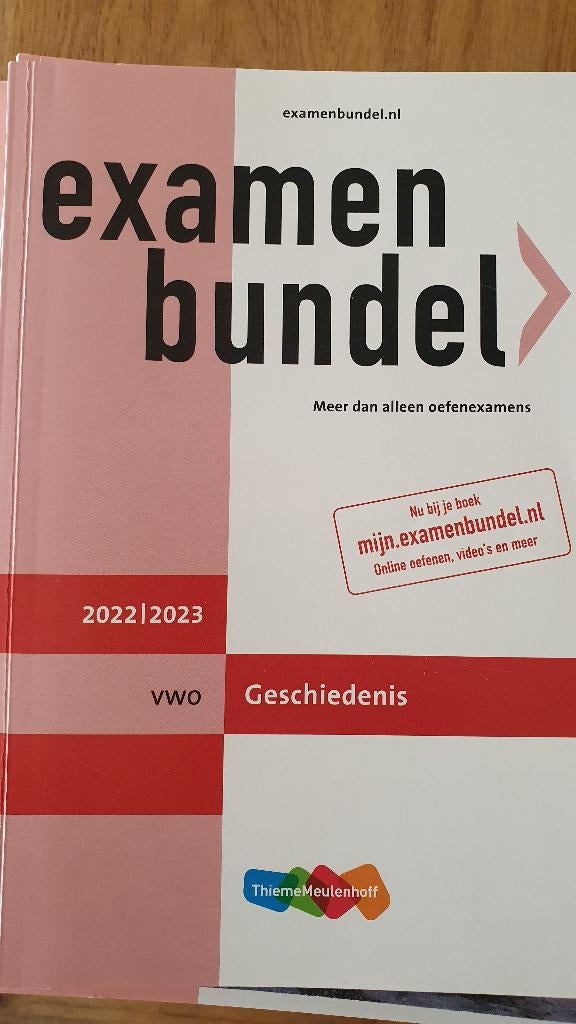 Examenbundel en Samengevat VWO - Utrecht, Boeken, Schoolboeken, Ophalen, Zo goed als nieuw, VWO, Geschiedenis