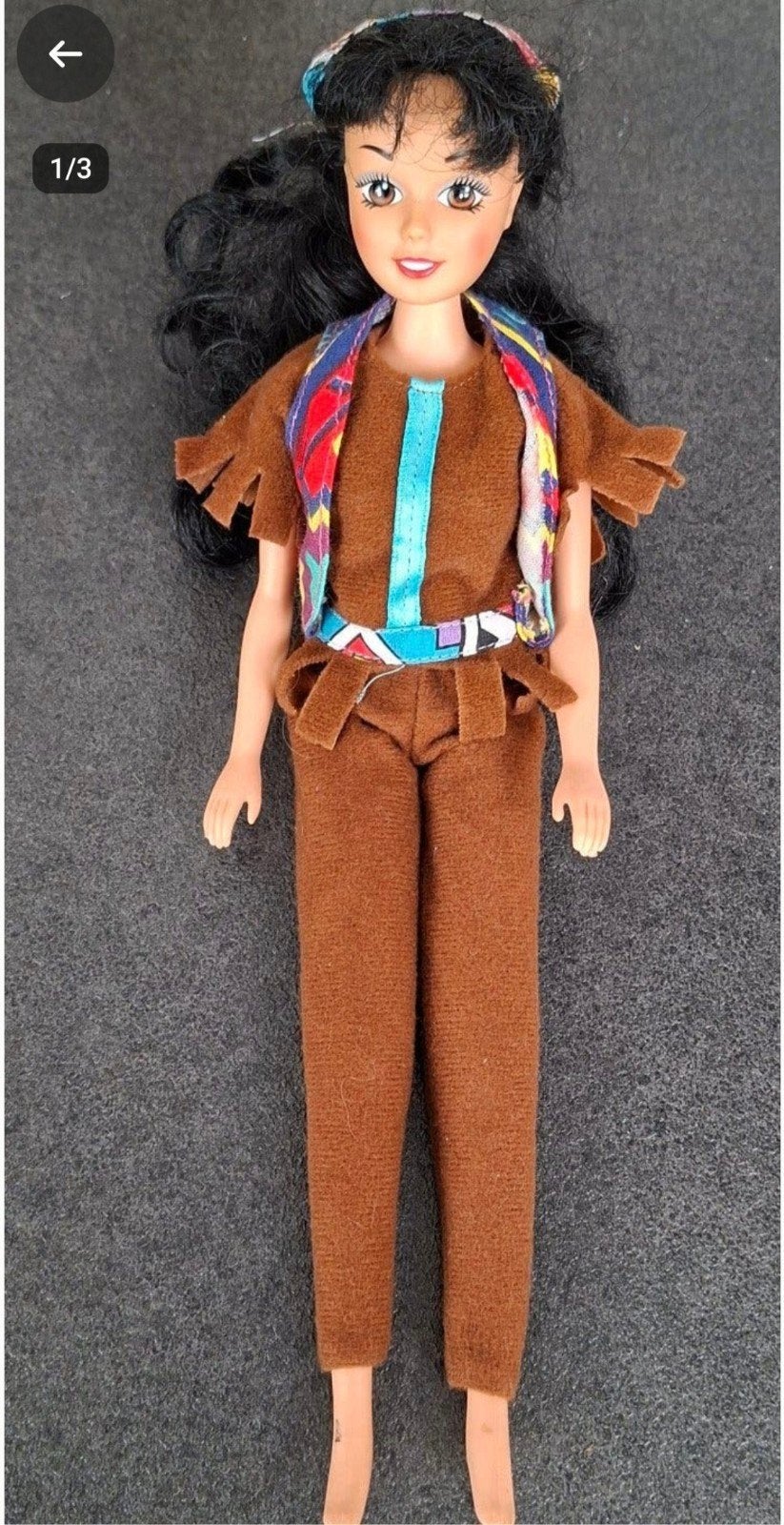 Vintage Pocahontas pop (1993), Verzamelen, Ophalen of Verzenden, Gebruikt, Pop