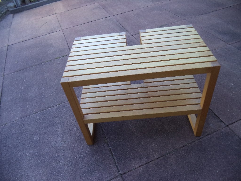 Ikea Molger grenen wastafel meubel 2004, Ophalen, 50 tot 100 cm, Zo goed als nieuw, Minder dan 100 cm