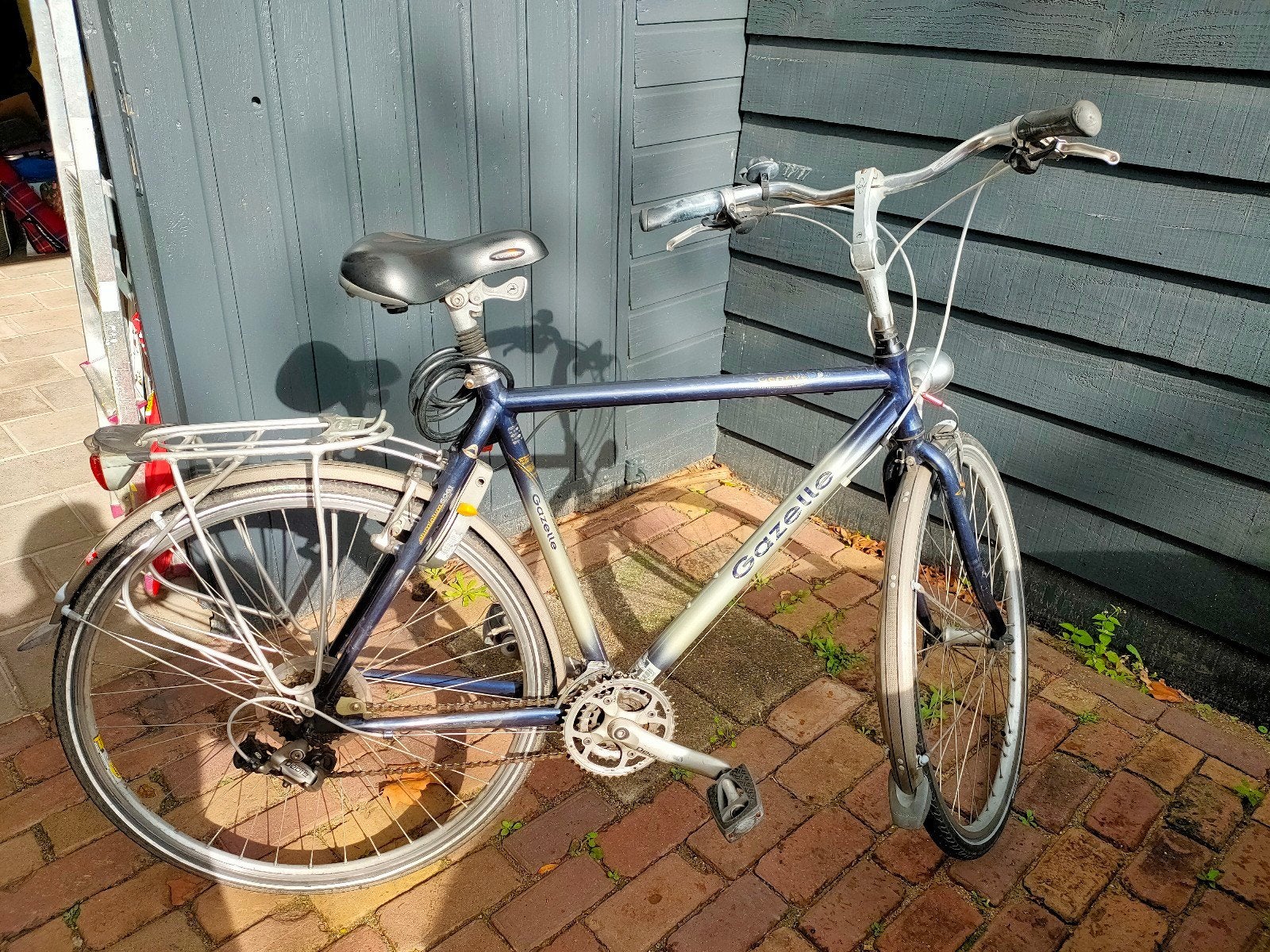 Gazelle fiets - Goede staat, direct rijklaar, Fietsen en Brommers, Gebruikt, Velgrem, Versnellingen, Ophalen of Verzenden