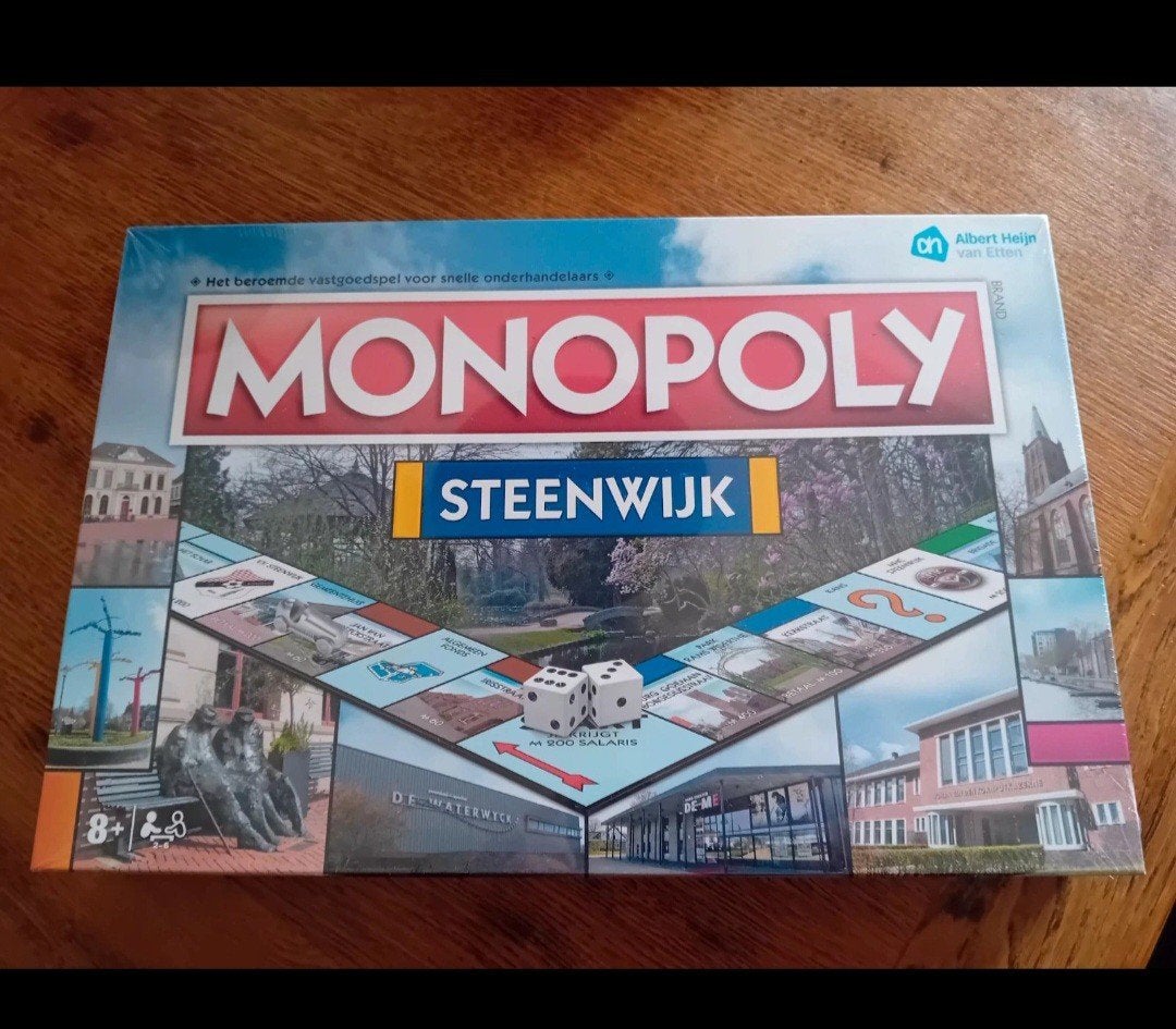 Monopoly limited editie "Steenwijk"., Ophalen of Verzenden, Nieuw