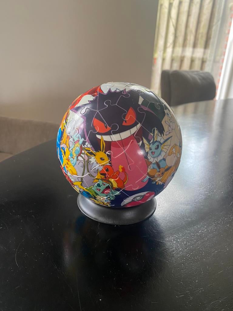 Pokémon 3D Bal Puzzel, Ophalen, Gebruikt, Rubik's of 3D-puzzel