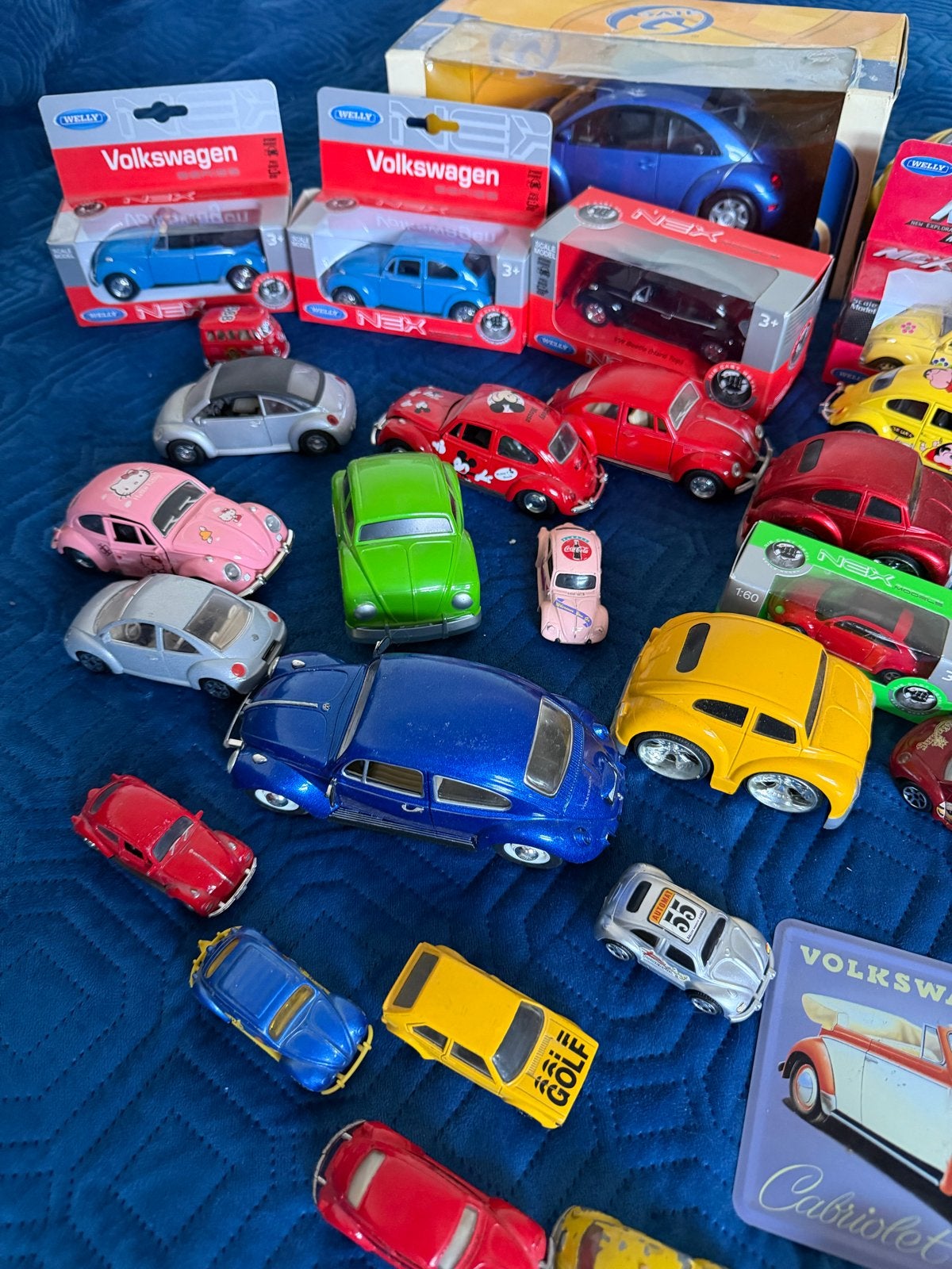Grote collectie Volkswagen Kever modelauto's, Hobby en Vrije tijd, Modelbouw | Auto's en Voertuigen, Ophalen of Verzenden, Zo goed als nieuw