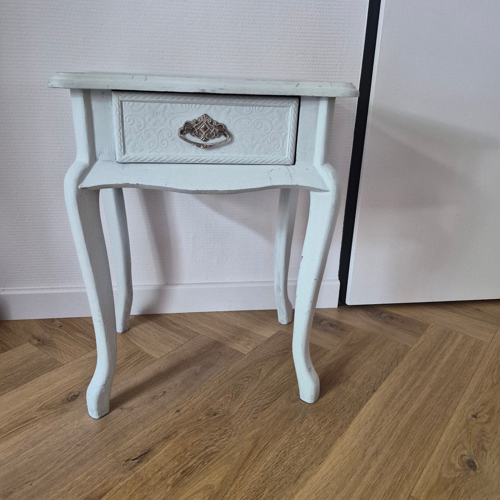 Vintage nachtkastje/bijzettafel, Ophalen
