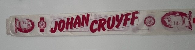 Vintage Ajax-fansjaals, Ophalen of Verzenden, Zo goed als nieuw, Ajax, Overige typen