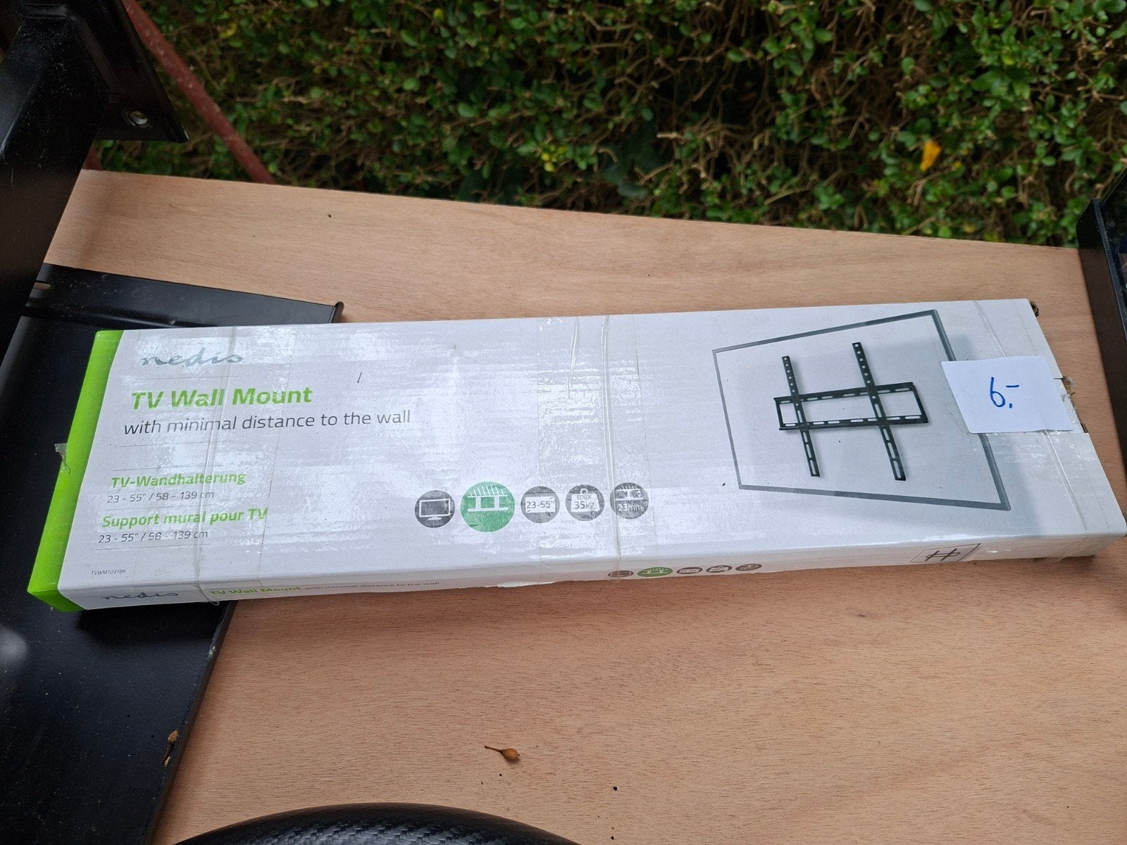 Nedis TV Muurbeugel - Minimalistische Wandmontage, Ophalen of Verzenden, Nieuw