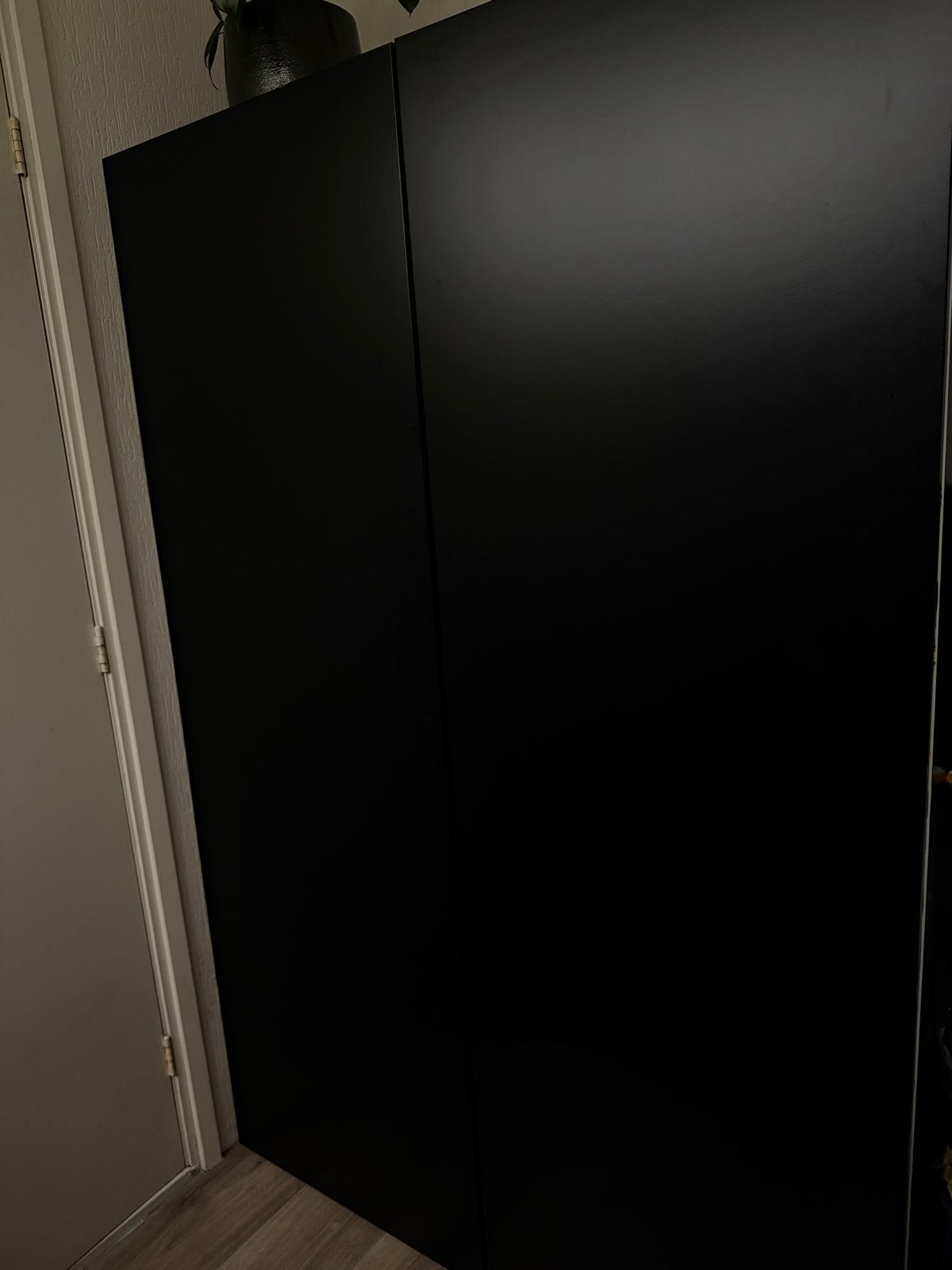 2x Voorraadkasten - Wit met Zwarte Folie (verwijderbaar), Ophalen, Gebruikt