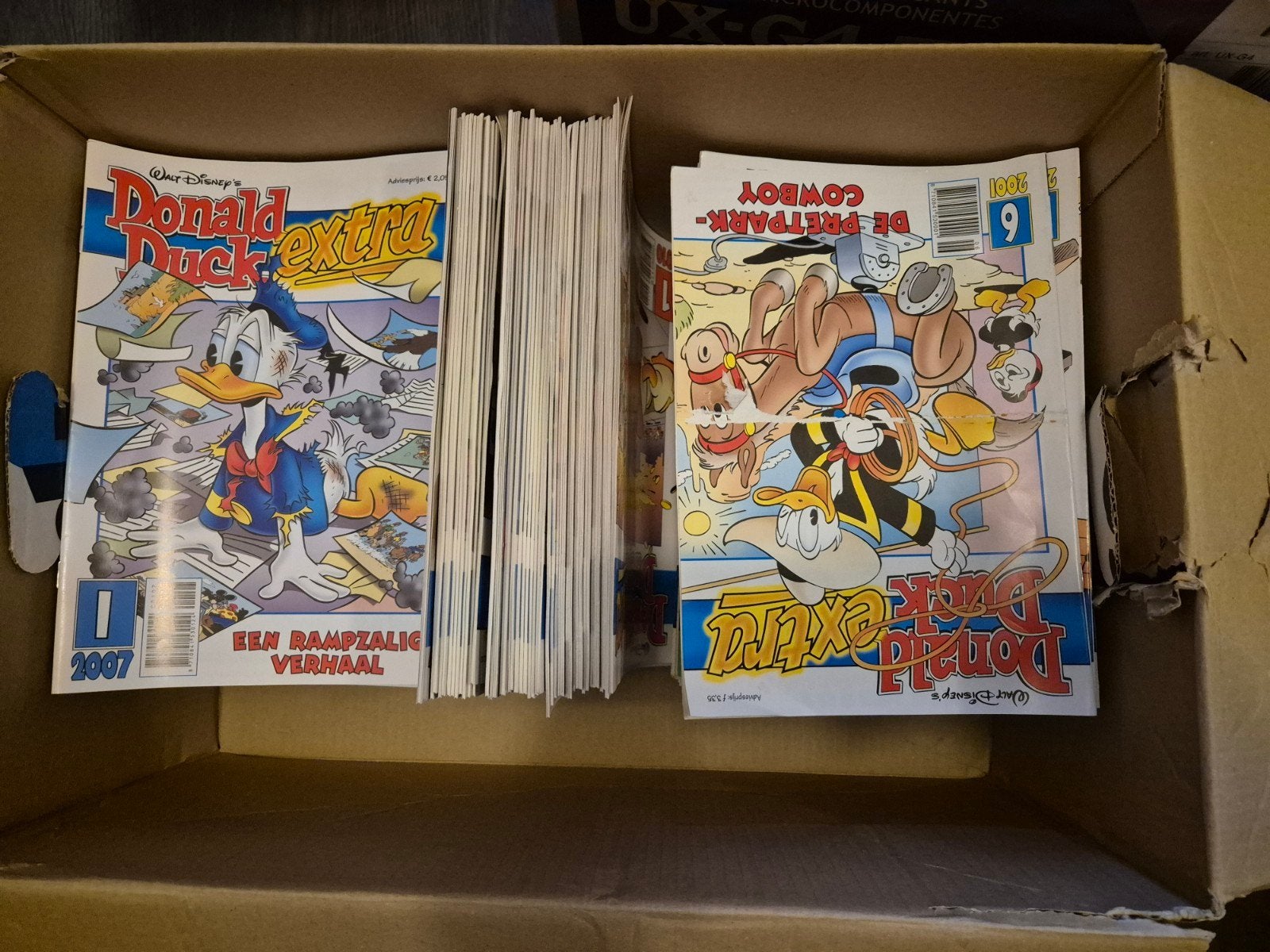 Donald Duck extra's, Complete serie of reeks, Ophalen, Zo goed als nieuw, Sanoma uitgevers