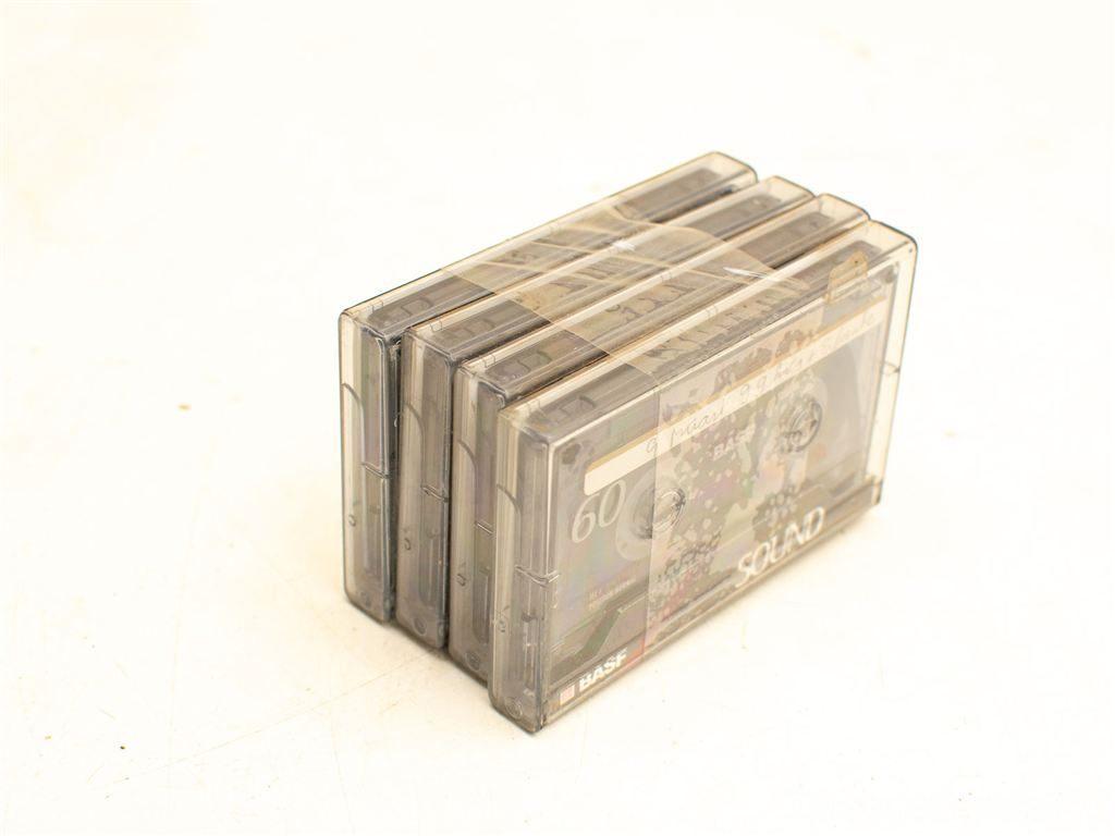 4 Basf cassettebandjes 31226, Ophalen of Verzenden, Gebruikt, Overige genres, 1 bandje