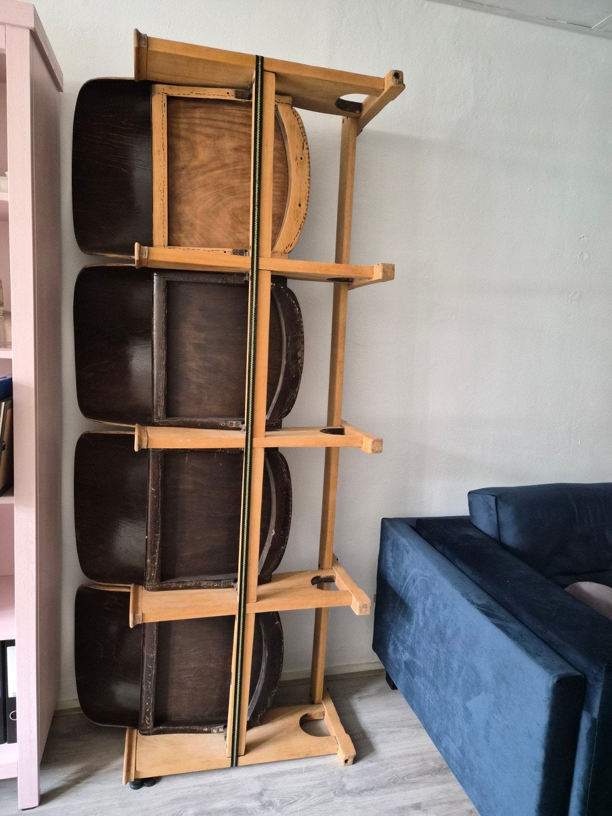 Thonet Bioscoopstoelen / Theaterstoelen - Rij van 4, Ophalen