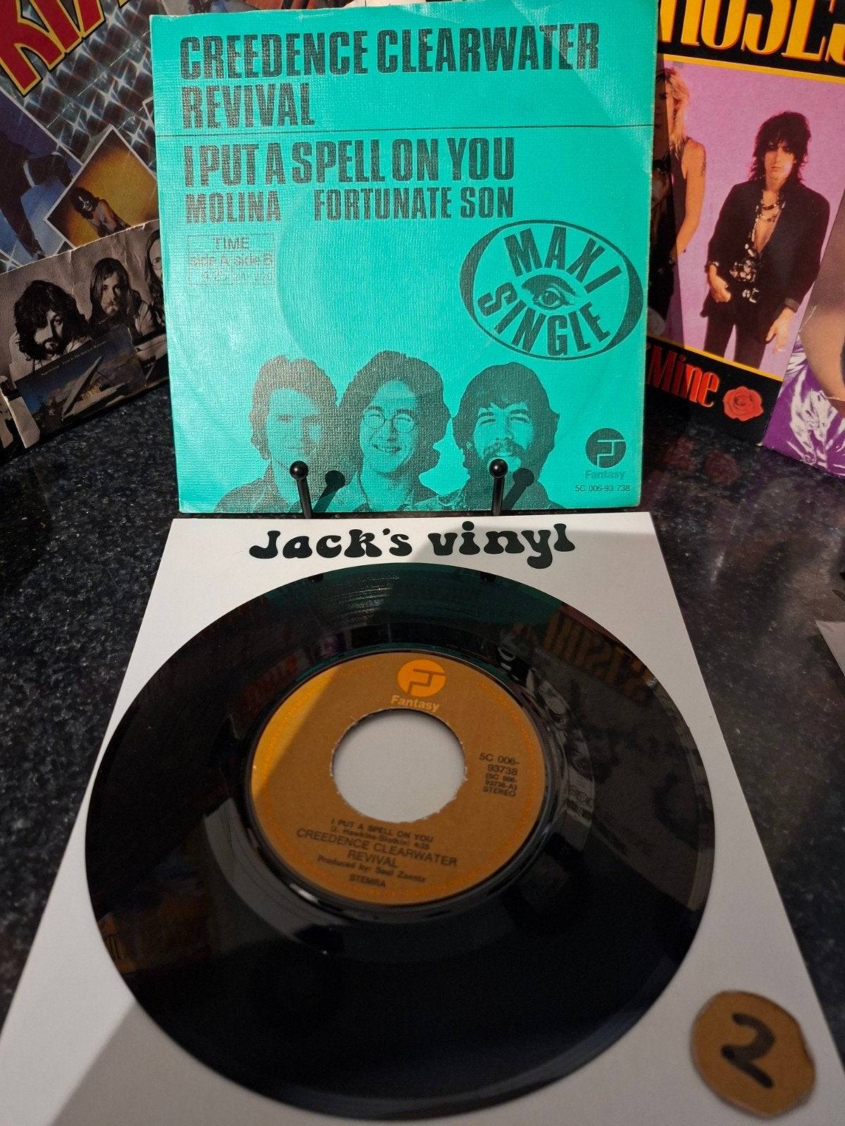 Creedence Clearwater Revival - I Put A Spell On You 1972/2, Gebruikt, 7 inch, Ophalen of Verzenden, Beschermende buitenhoes