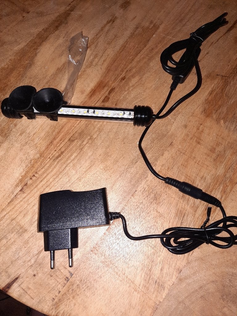 Waterdichte LED Aquariumverlichting Terrariumlamp (Compleet), Ophalen of Verzenden, Zo goed als nieuw, Verlichting of Verwarming