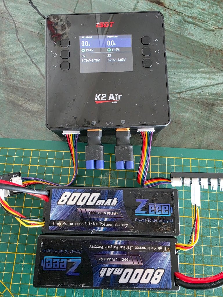 2x 3S 8000mAh 100C LiPo Accu’s nieuw + Lipo Bags, Elektro, Nieuw, Ophalen of Verzenden, Onderdeel