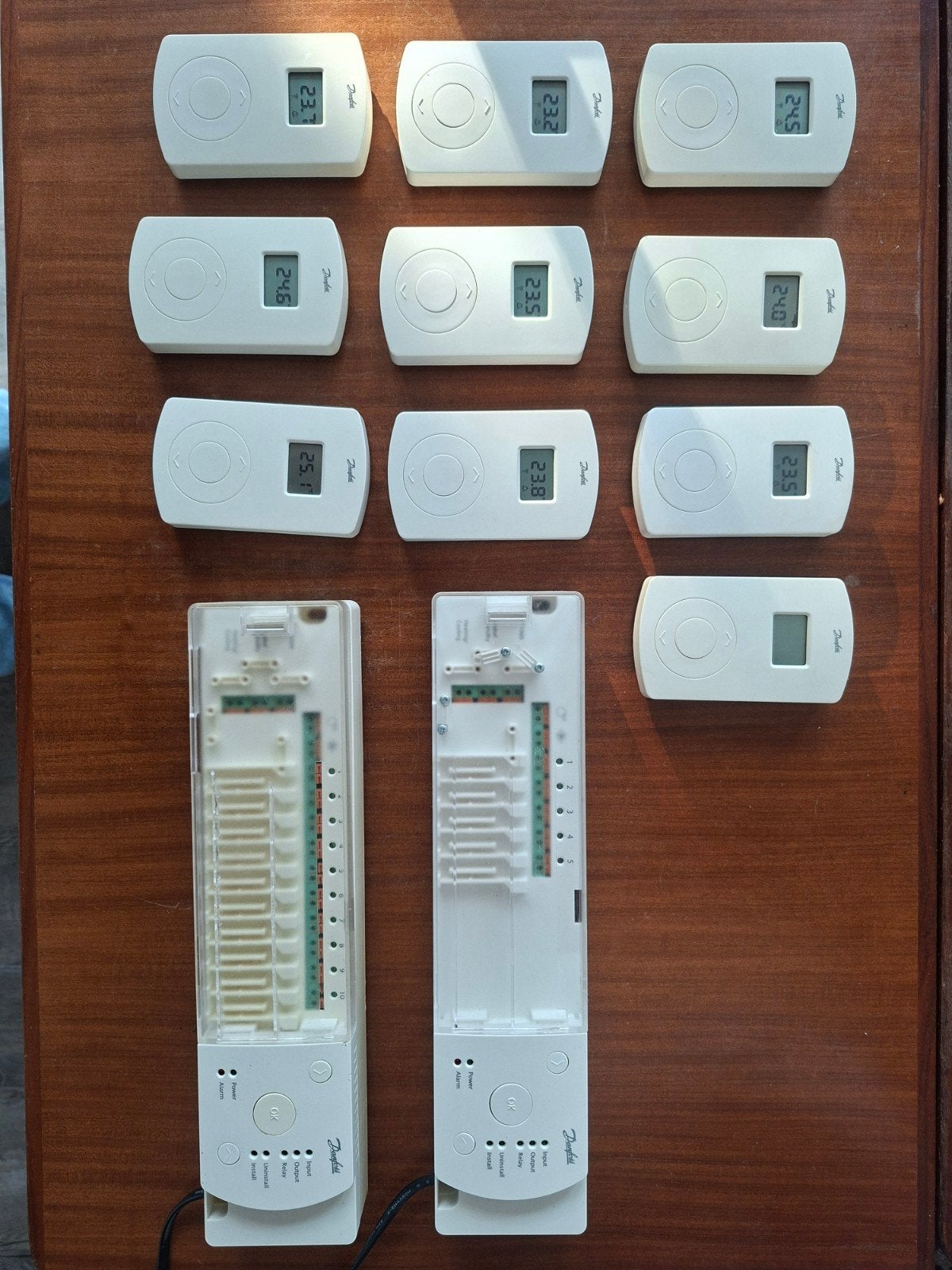 Danfoss thermostaat+zonebalk+Actuator(Losse verkoop), Ophalen of Verzenden, Gebruikt