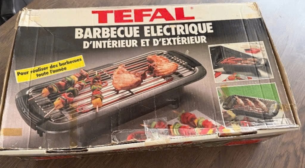 Tefal Electrische Barbecue, Ophalen of Verzenden, Gebruikt