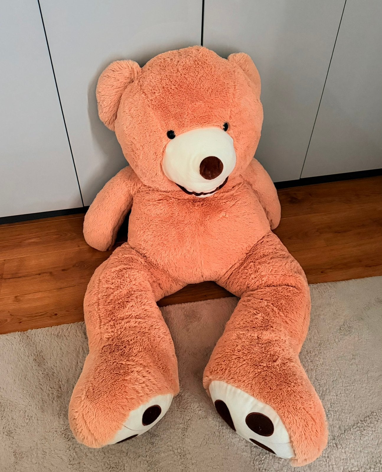 Grote Teddybeer XXL | 160 cm, Ophalen, Overige merken, Overige karakters, Beer
