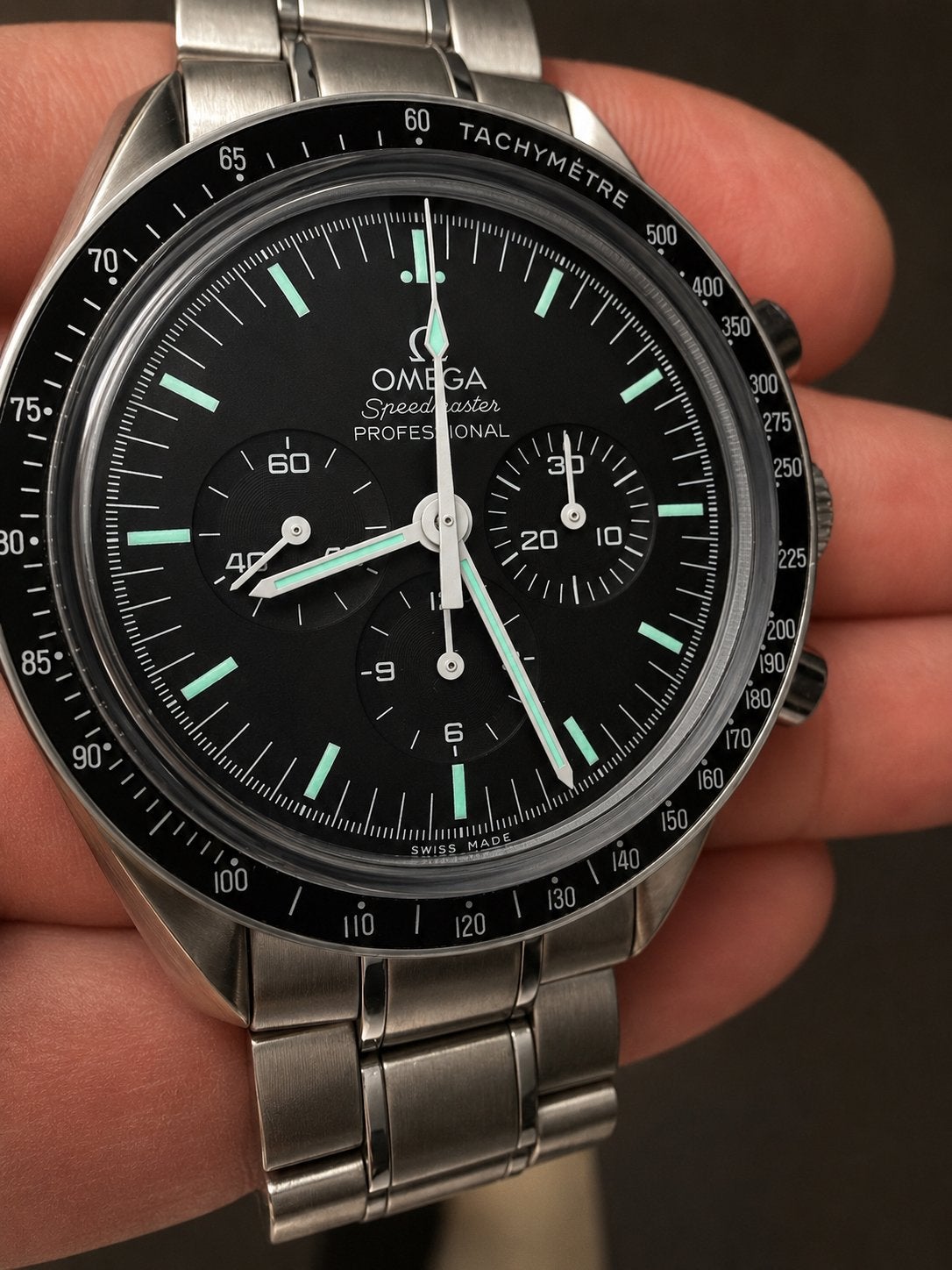 Omega Speedmaster Professional Moonwatch - recently serviced, Staal, Staal, Verzenden, Polshorloge