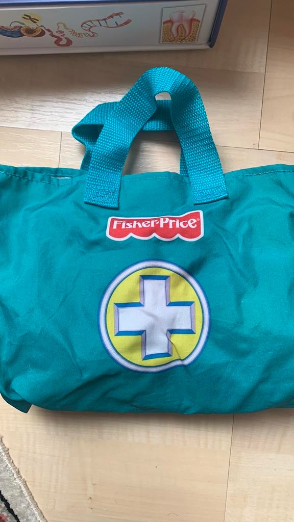 Dokter’s tasje Fisher Price, Kinderen en Baby's, Speelgoed | Fisher-Price, Ophalen of Verzenden, Gebruikt, Speelset