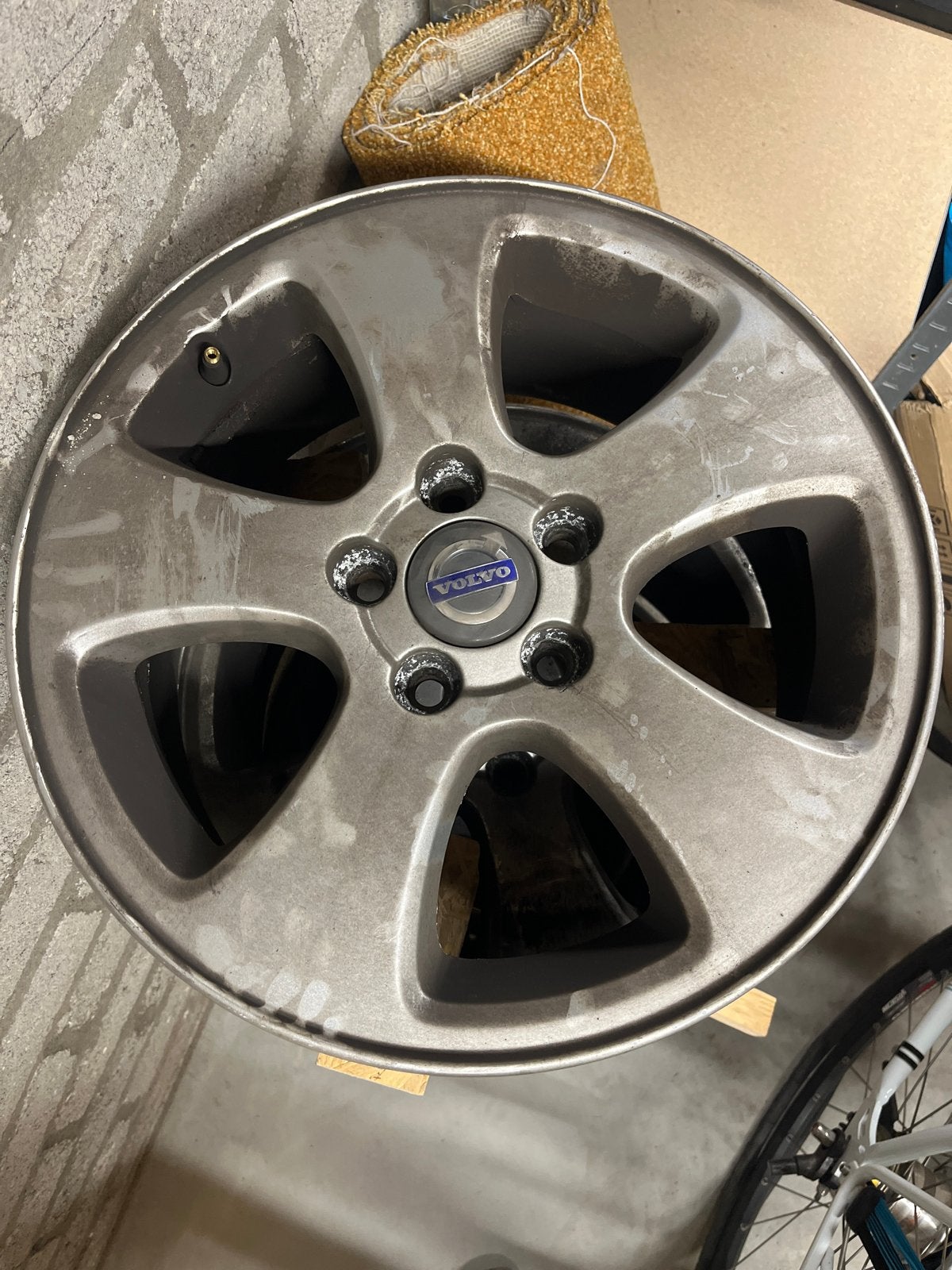 Lichtmetalen velgen Volvo V70 2010, Auto-onderdelen, Ophalen, Gebruikt, Velg(en)