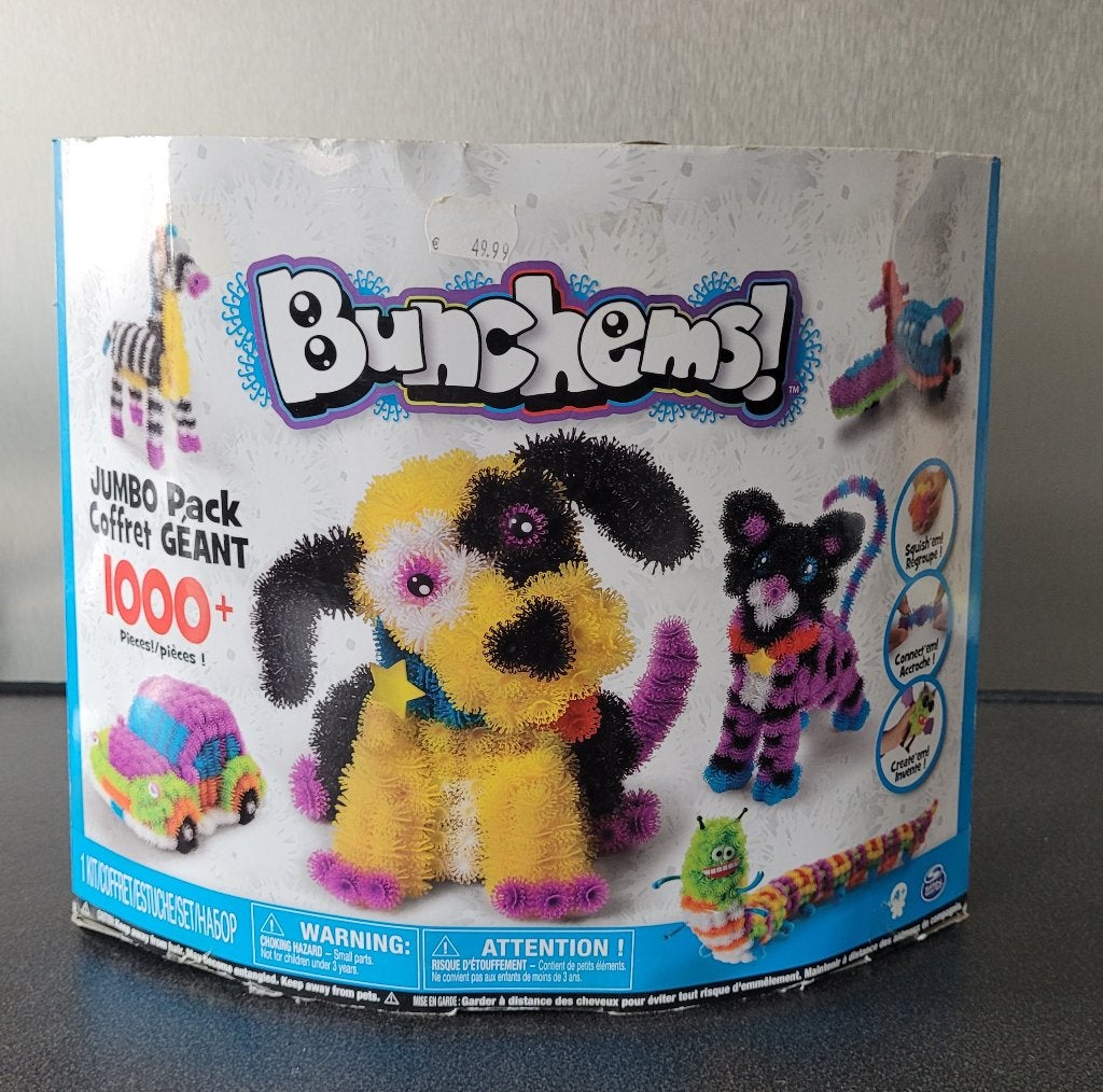 Bunchems grootverpakking 1000 stuks, Ophalen of Verzenden, Zo goed als nieuw