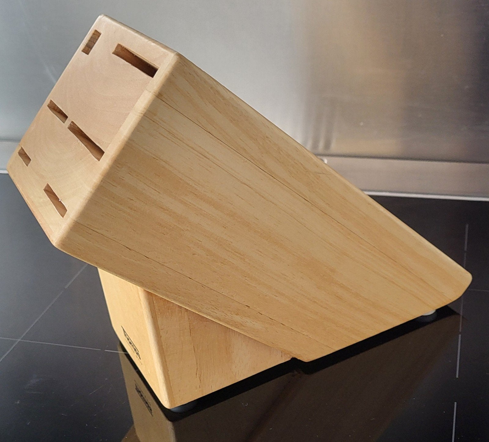 Thomas Rosenthal houten messenblok - ongebruikt, Overige typen, Hout, Nieuw, Ophalen of Verzenden