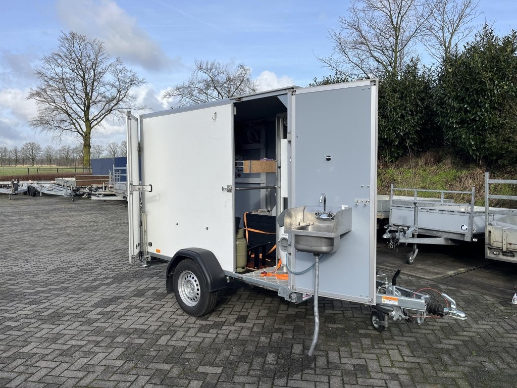 Saris mobiele badkamer douche wc 256x134x180 cm 1350 kg 2021, Gebruikt